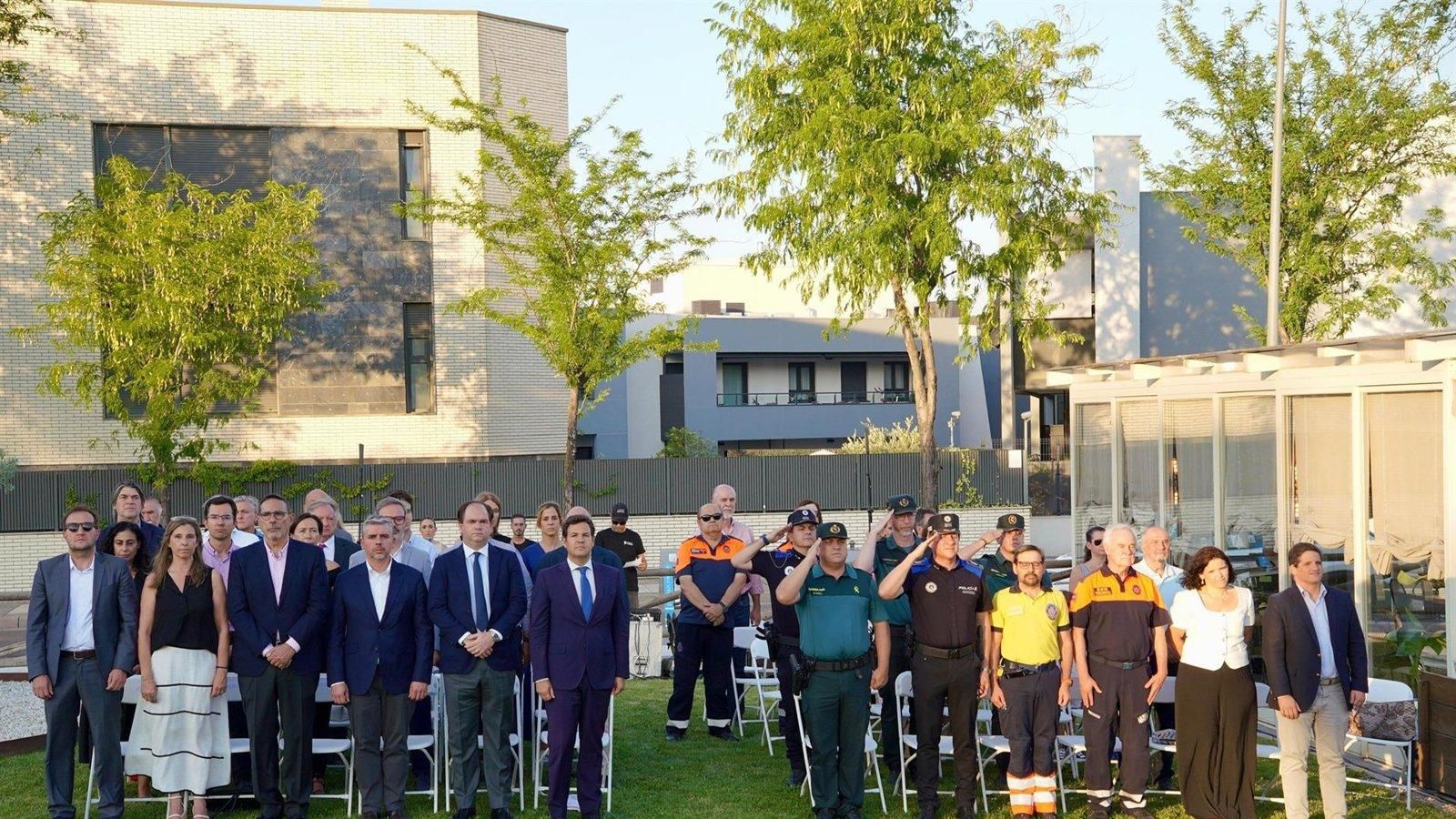 Las Rozas rinde homenaje a Miguel Ángel Blanco en el 28º aniversario de su asesinato