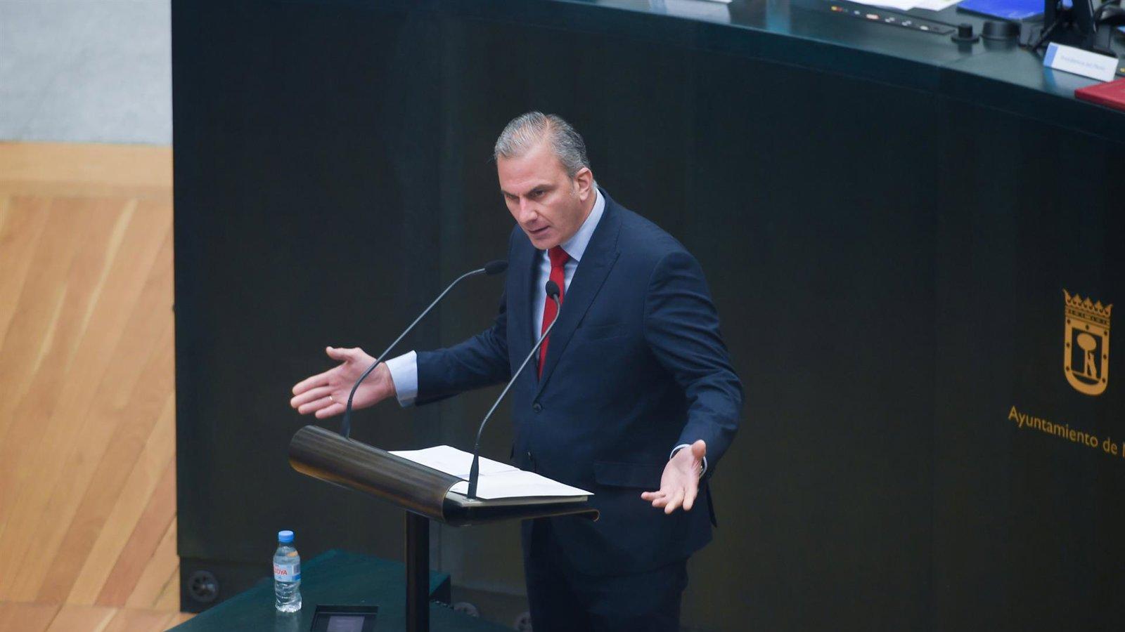 Ortega Smith acusa a la izquierda de hipocresía tras la agresión a dos mujeres de Vox en Vallecas