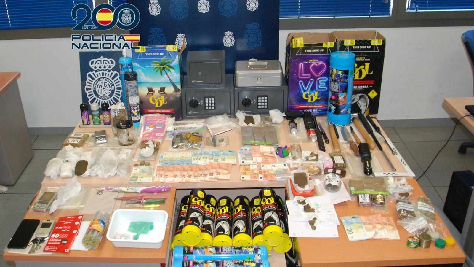 La Policía desarticula tres puntos de venta de droga en Alcorcón, Fuenlabrada y Leganés