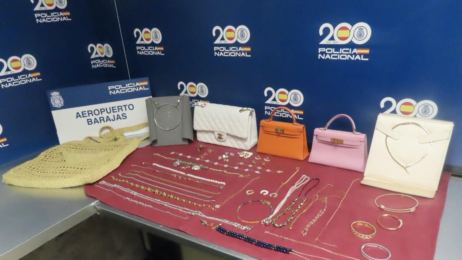 Un taxista arrestado en Madrid por robar joyas valoradas en 142.000 euros a unos turistas