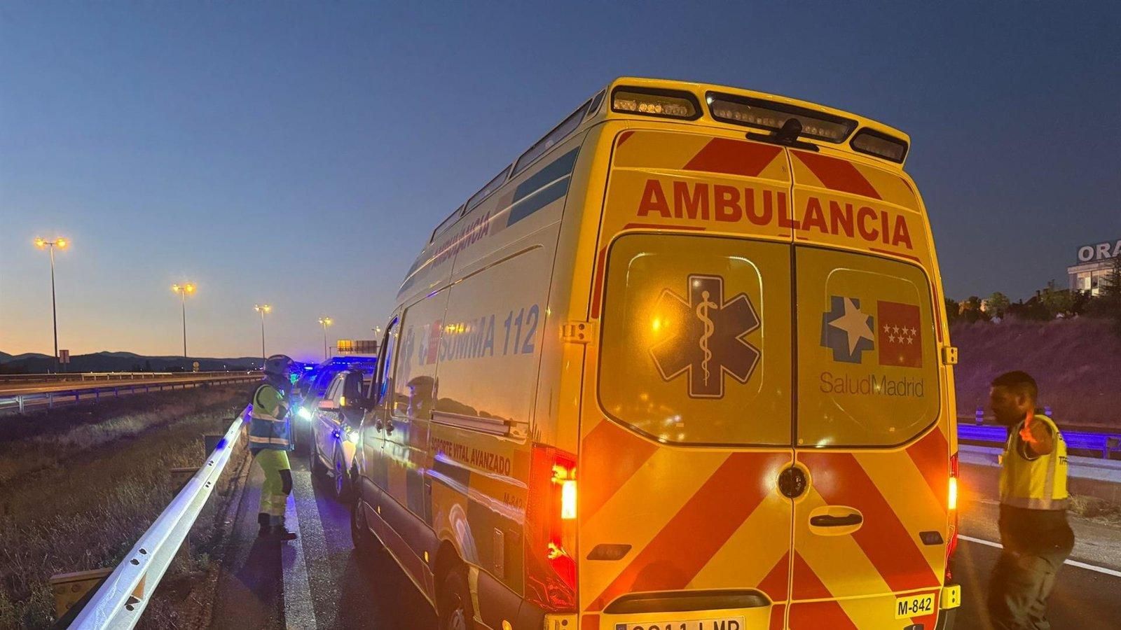 Un niño de 12 años en estado crítico tras un atropello en Bustarviejo