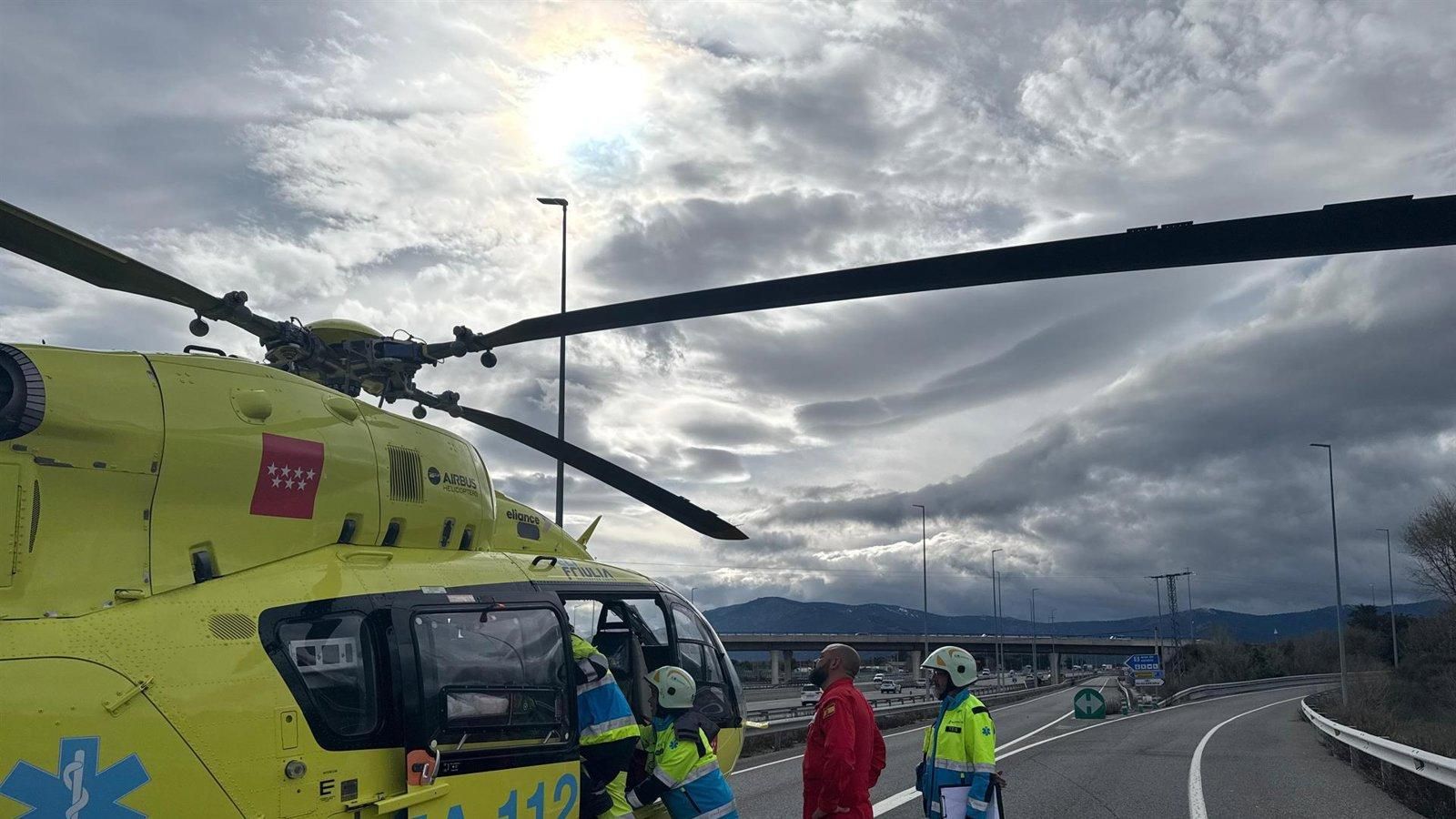 Rescatan a un hombre en parada cardiaca en el embalse del Atazar en Madrid