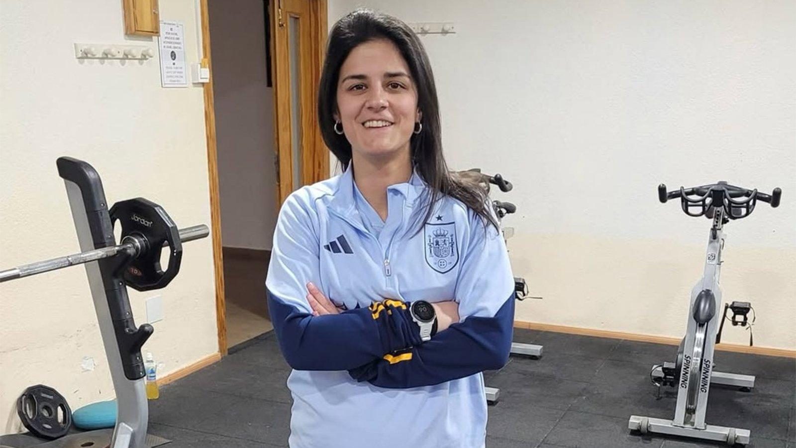 Joana León, de Torrejón, gestiona la nutrición de la selección femenina sub-19