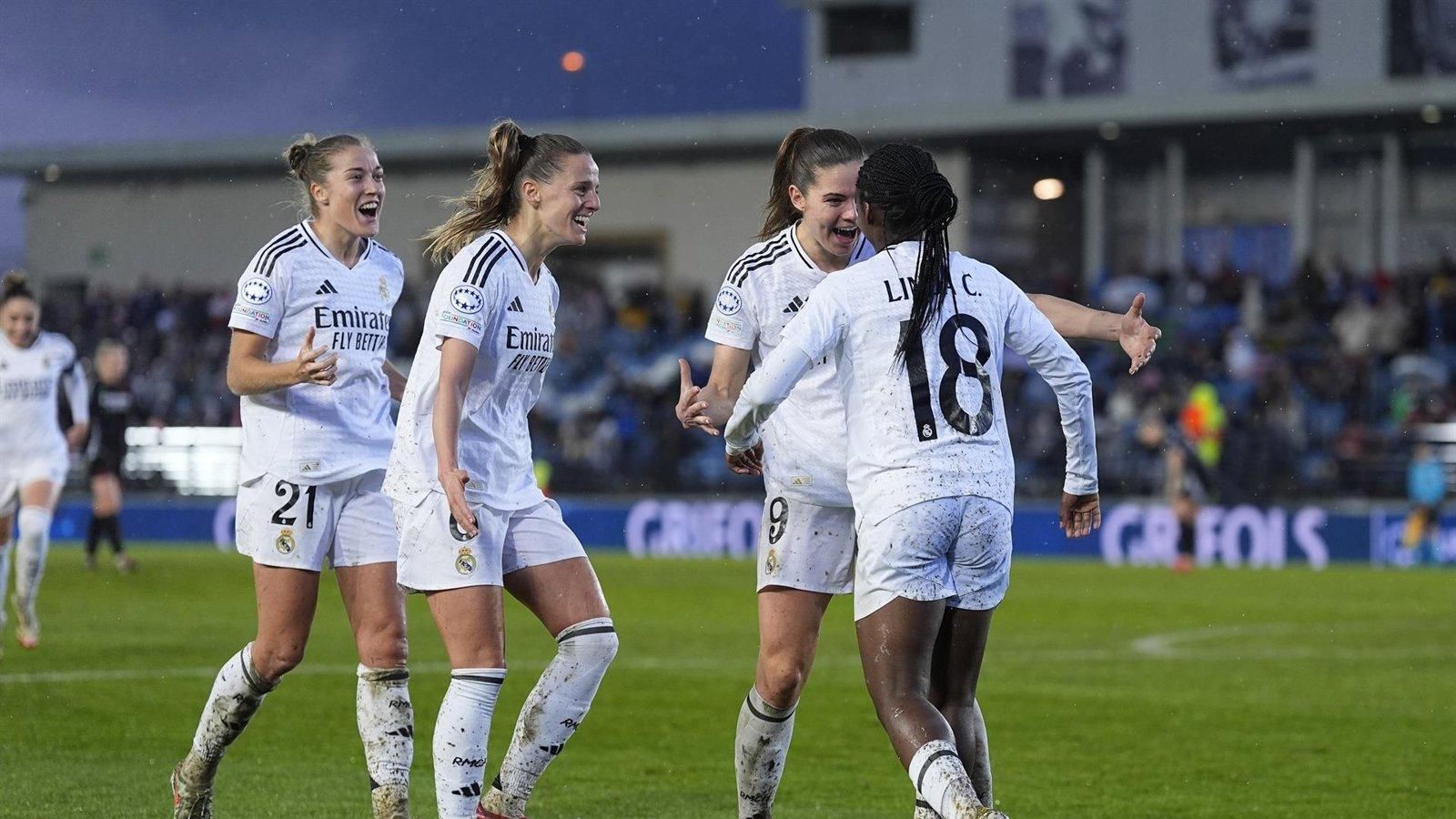 El Real Madrid y el Atlético se enfrentarán a Eintracht y Hacken en la Champions Femenina