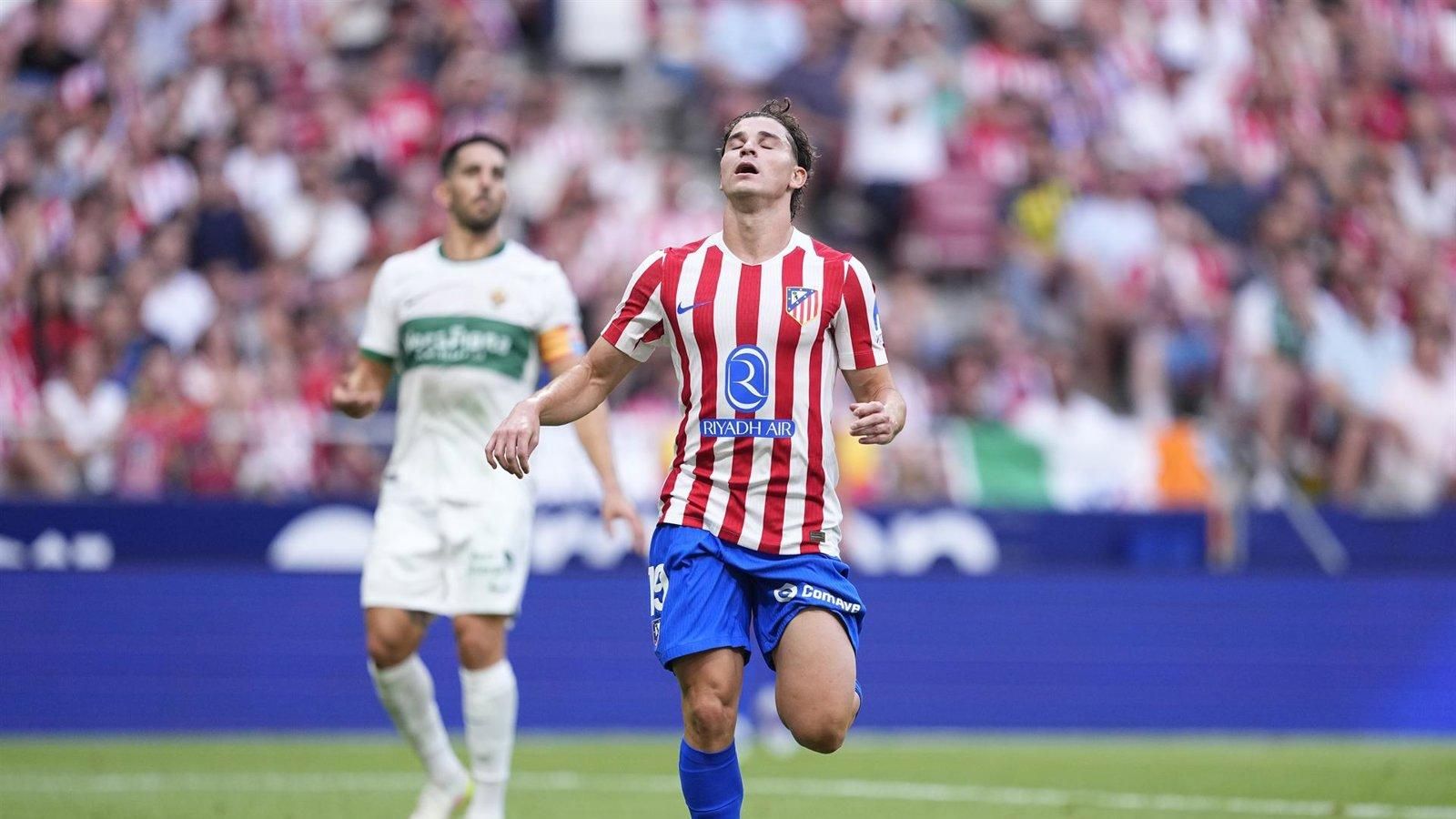 Empate entre Atlético de Madrid y Elche