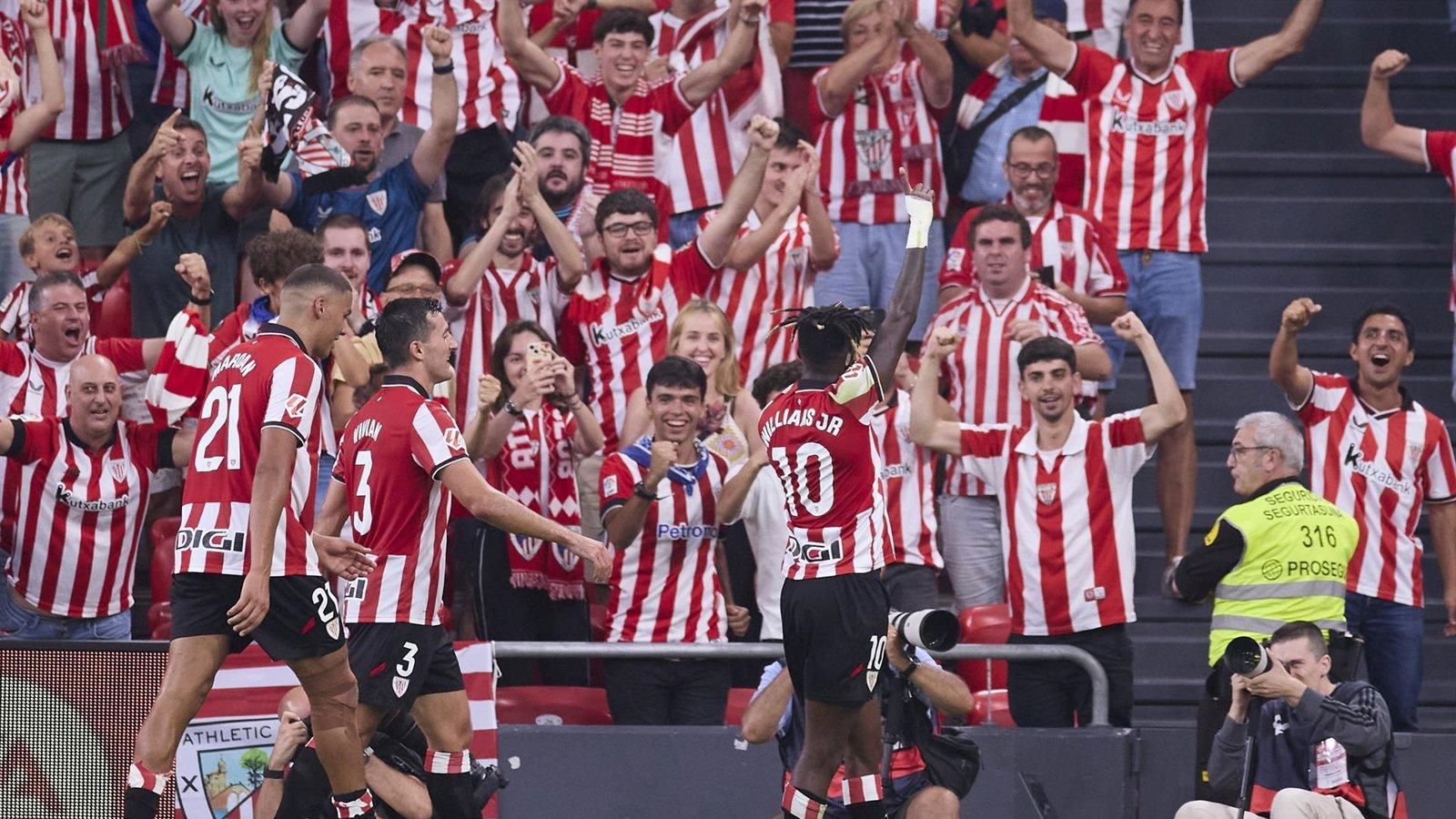 El Getafe vence al Celta en Balaídos y Nico Williams se reconcilia con San Mamés
