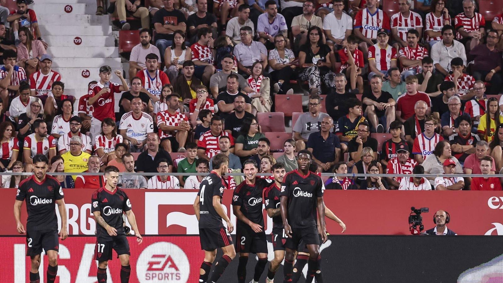 El Oviedo logra su primera victoria tras el regreso y el Sevilla vence al Girona