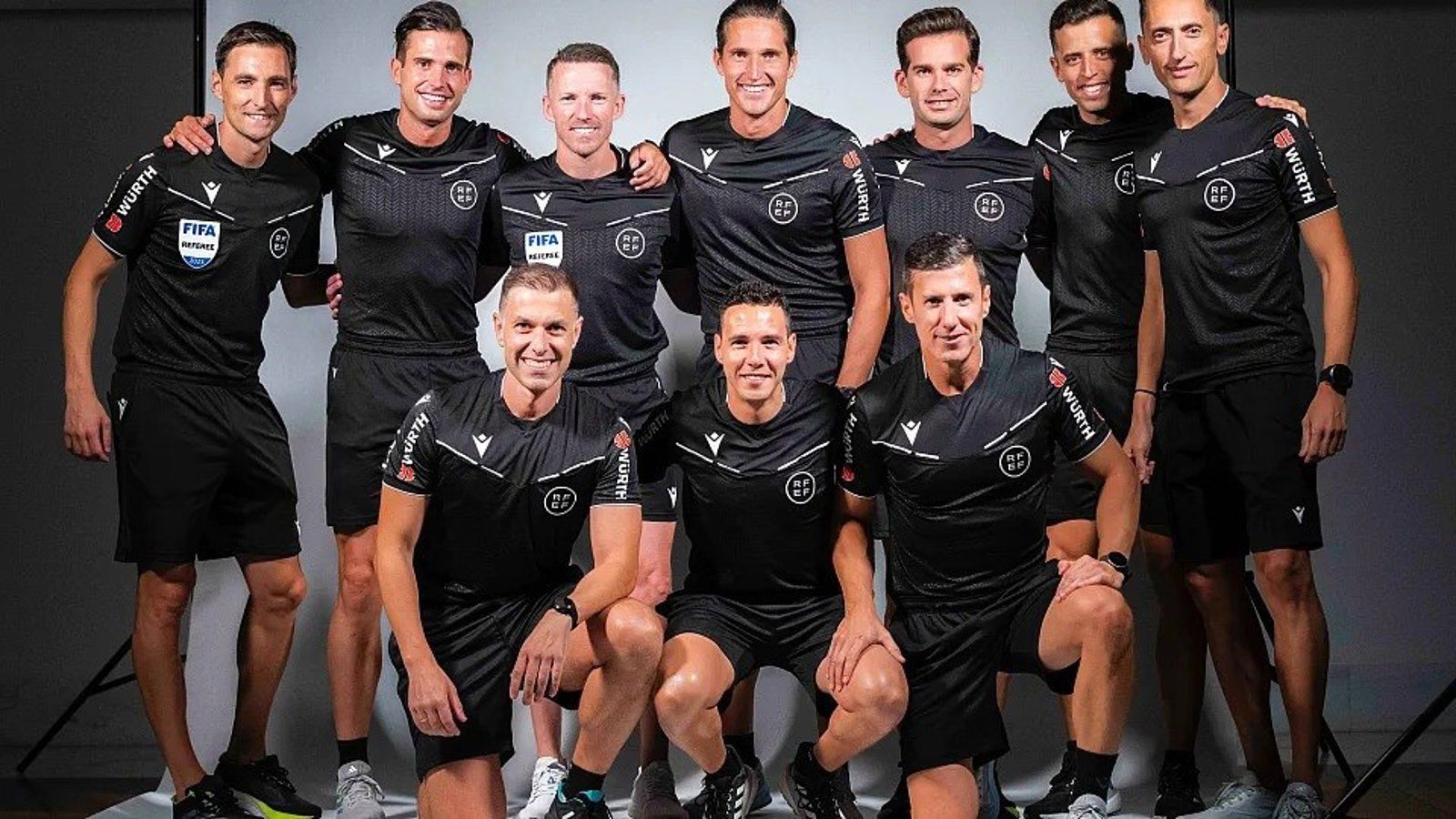 Tres árbitros debutan en la temporada 2025-26 de LaLiga EA Sports