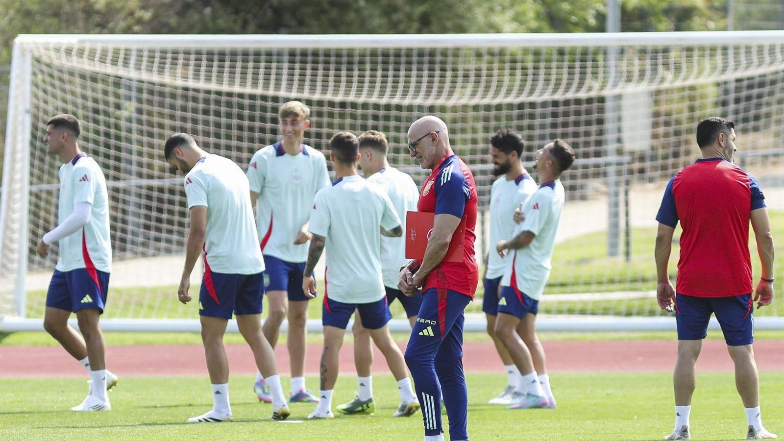 La selección española se prepara para enfrentarse a Bulgaria y a Turquía