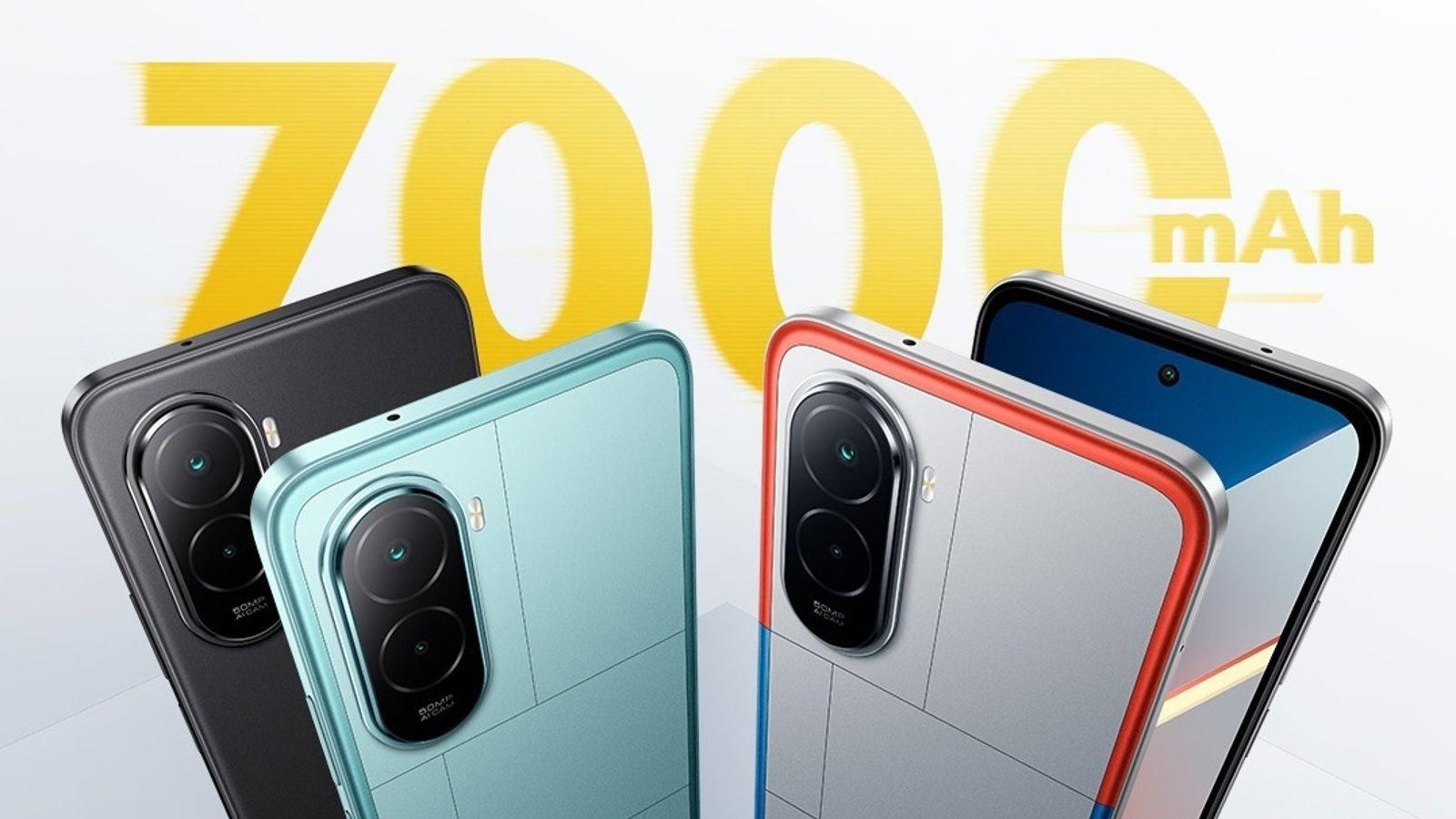 POCO lanza el M7, un móvil juvenil con batería de 7.000mAh y pantalla de 6,9 pulgadas