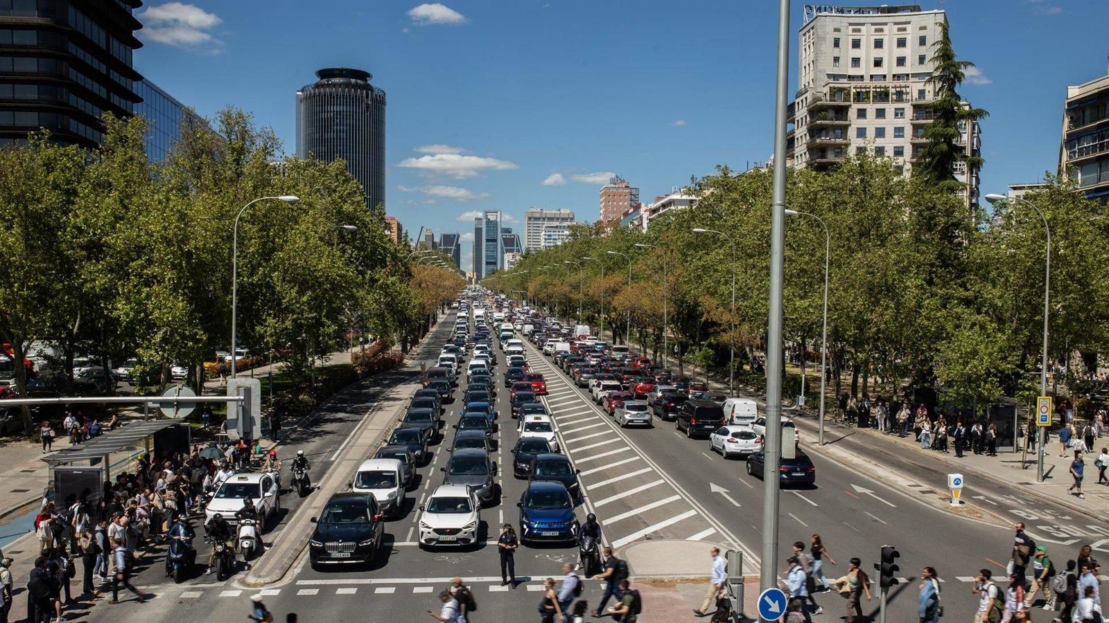 Arranca la segunda fase de las obras de soterramiento en Parque Castellana con cortes en los carriles centrales