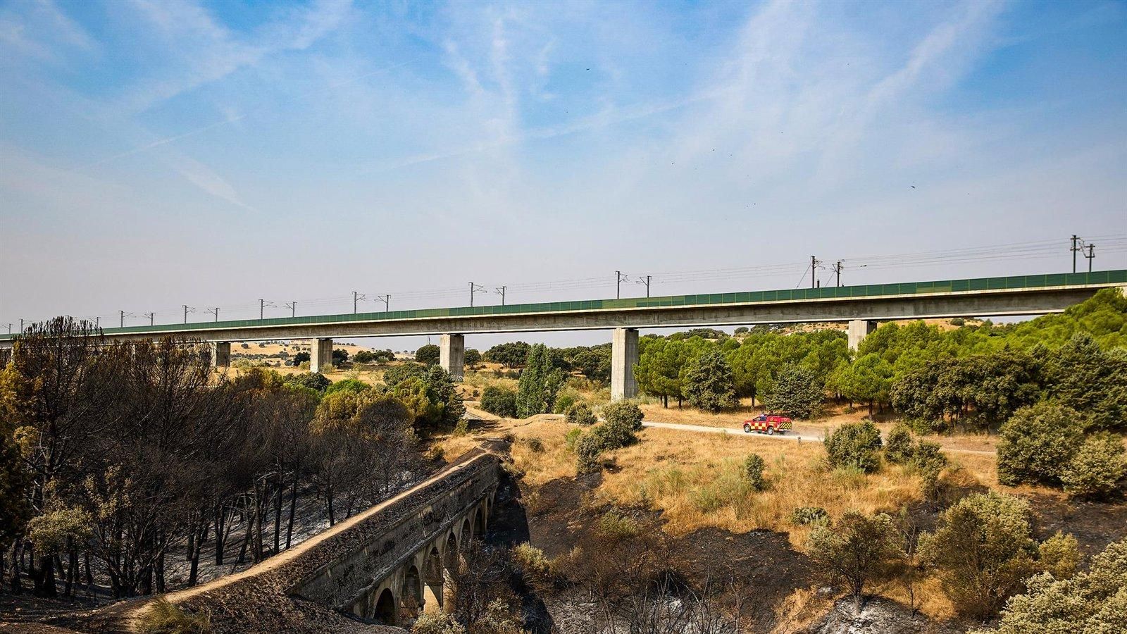 El incendio en Colmenar Viejo queda controlado tras arrasar 156 hectáreas