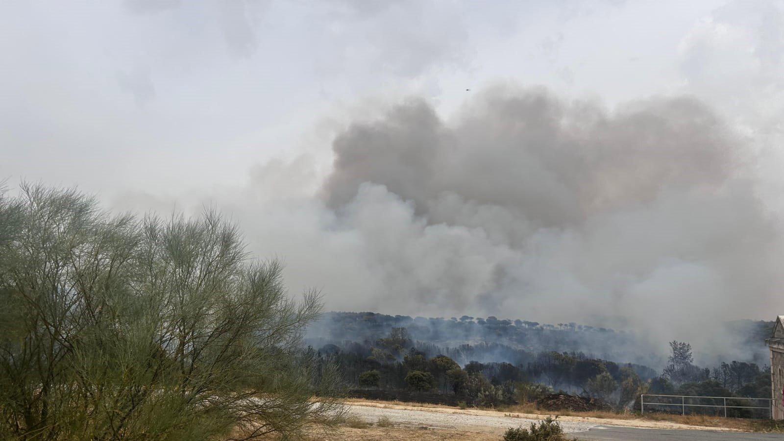 El incendio en Colmenar Viejo activa la situación operativa 1 del INFOMA
