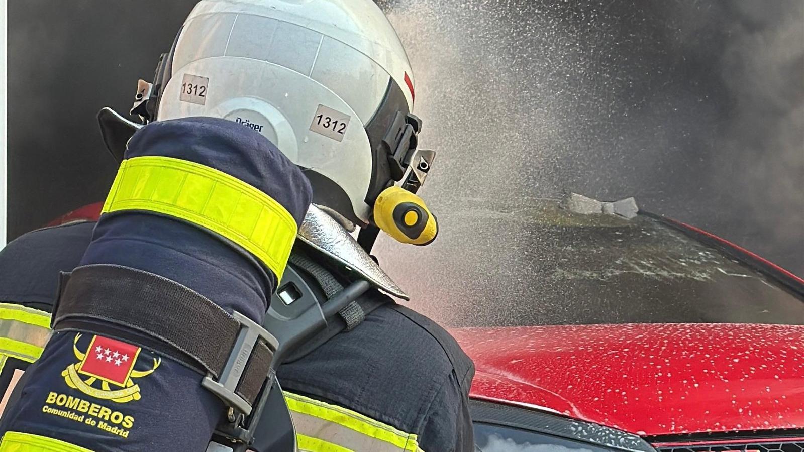 El incendio en un chalet adosado de Arganda del Rey no causó heridos