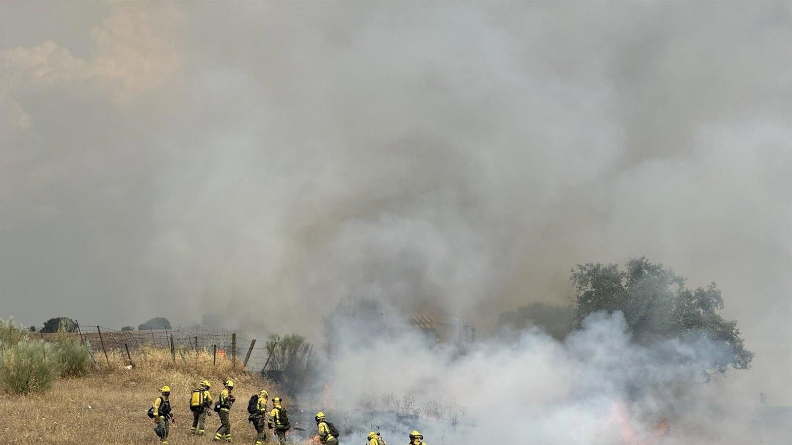 Detienen a un marroquí de 48 años por el incendio de julio en Colmenar Viejo