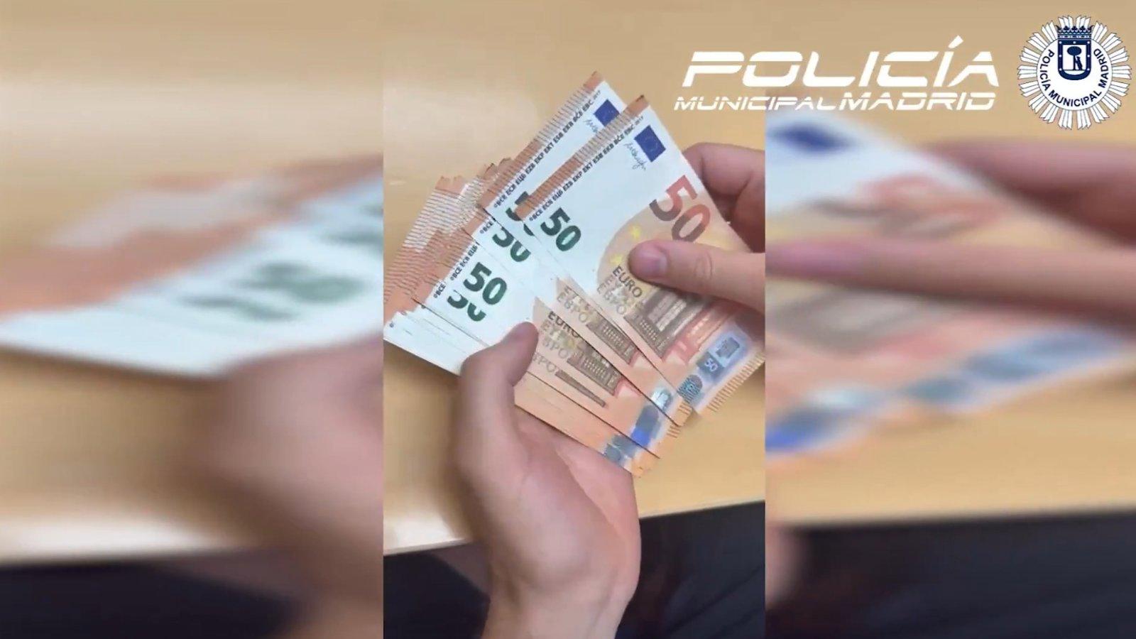 Detienen en Latina a una mujer con 1.100 euros falsos tras un intento de estafa