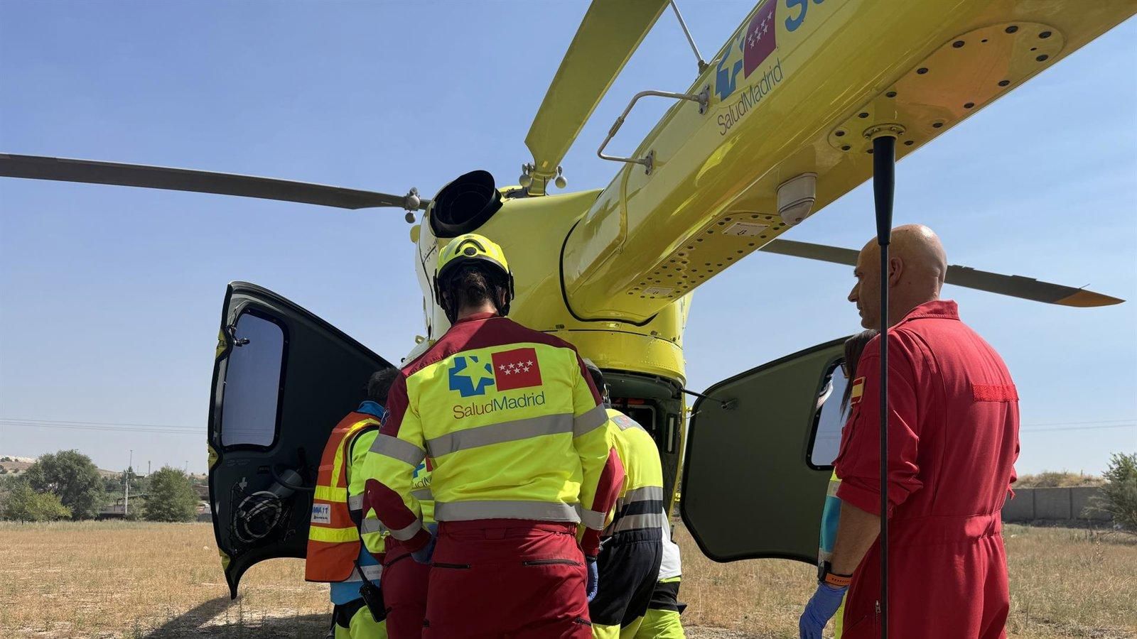 Rescatan a un participante del Trail de Siete Picos tras sufrir un accidente