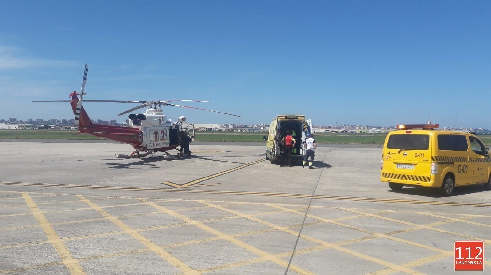 Un hombre de Madrid evacuado en helicóptero tras una caída en Cantabria