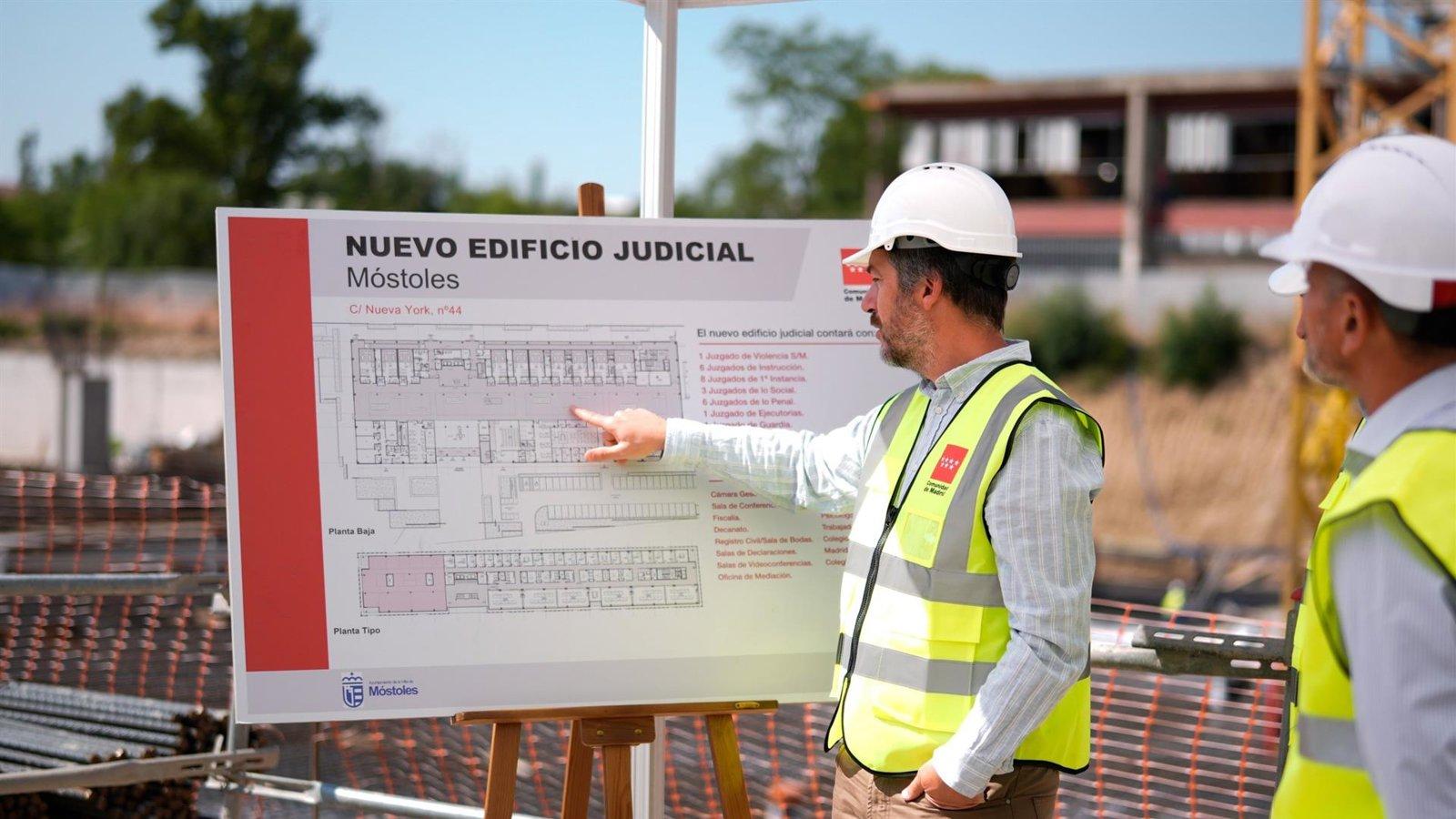 La Comunidad construye en Móstoles el segundo mayor complejo judicial de la región