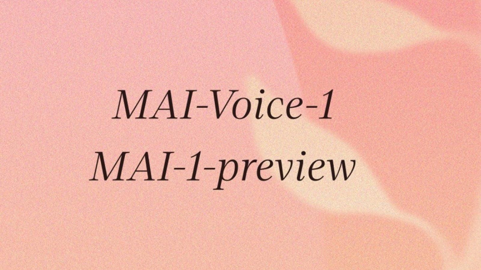 Microsoft presenta sus primeros modelos de IA generativa