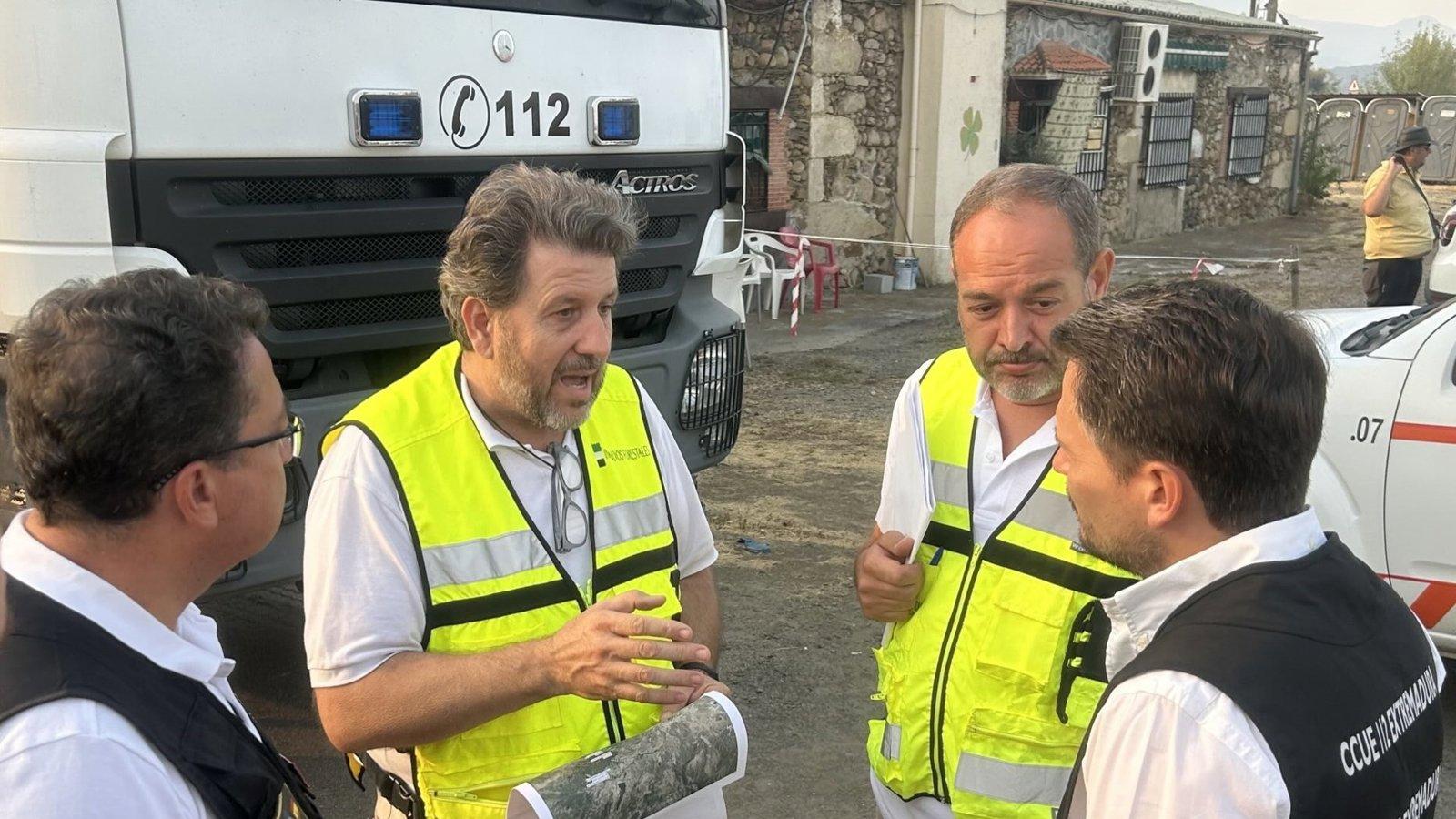 Extremadura denuncia que los recursos estatales contra incendios no cubren las necesidades regionales