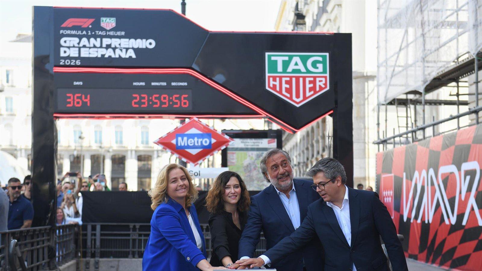 El Gran Premio de Fórmula 1 en Madrid supera los 25 millones de euros en entradas vendidas