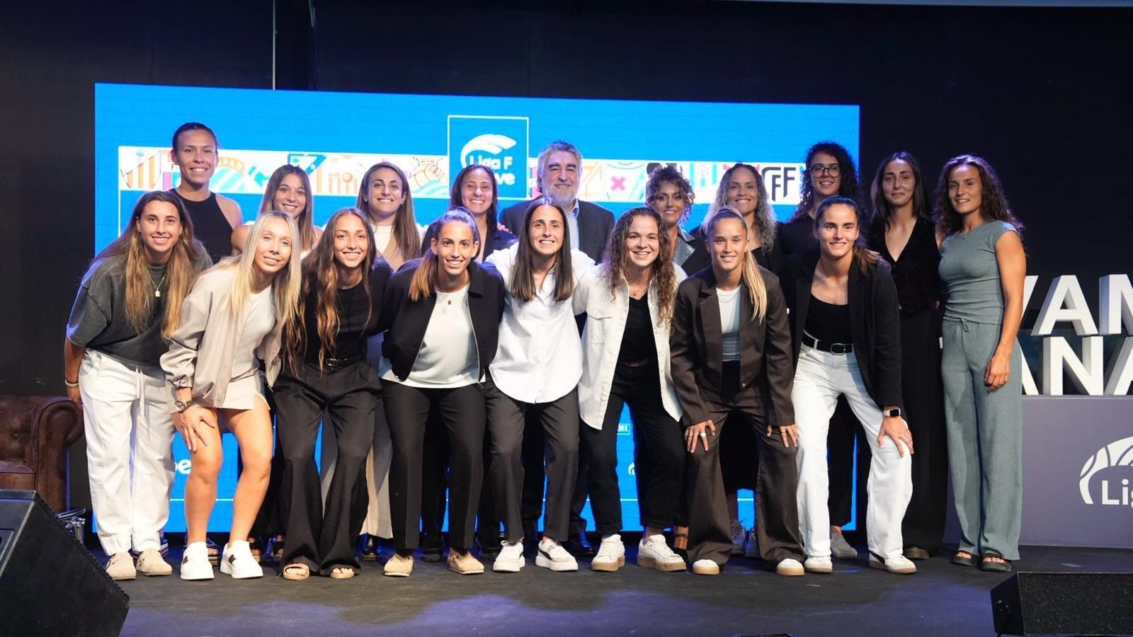 La Liga F arranca en Madrid su temporada 2025-2026 con más visibilidad y mejoras