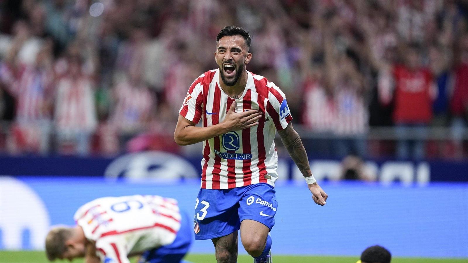 El Atlético de Madrid vence 2-0 al Villarreal en un partido de La Liga