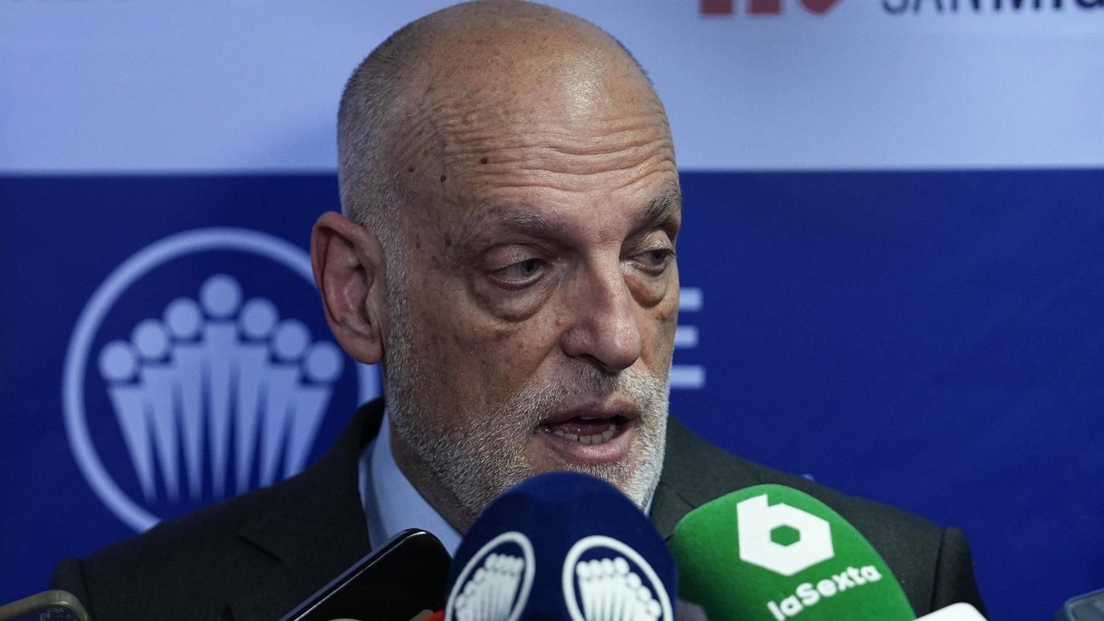 Tebas advierte al Real Madrid y pide cautela ante las acusaciones de sesgo arbitral