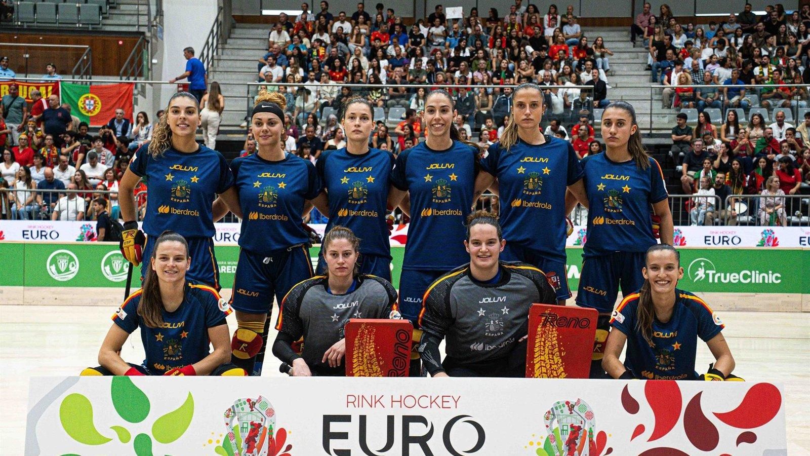 España conquista su noveno Europeo femenino de hockey patines ante Portugal