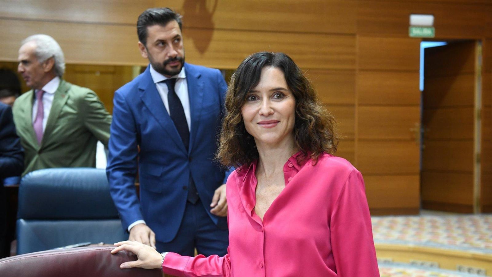 Ayuso: “La izquierda no tiene corazón ni propuestas, solo agitación con Gaza”