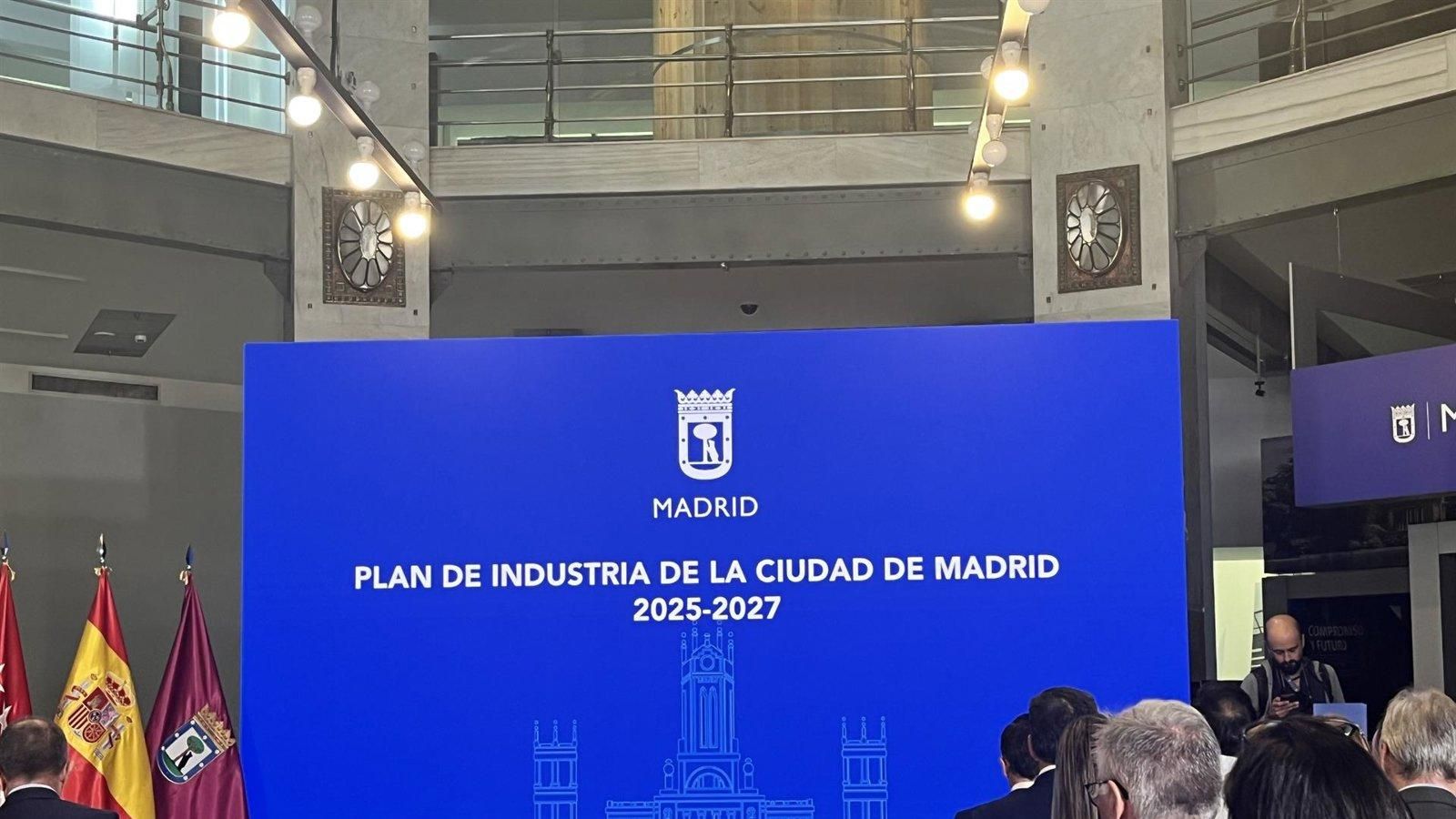 La ciudad de Madrid lanza un Plan de Industria con 196 millones para modernizar el sector y generar empleo