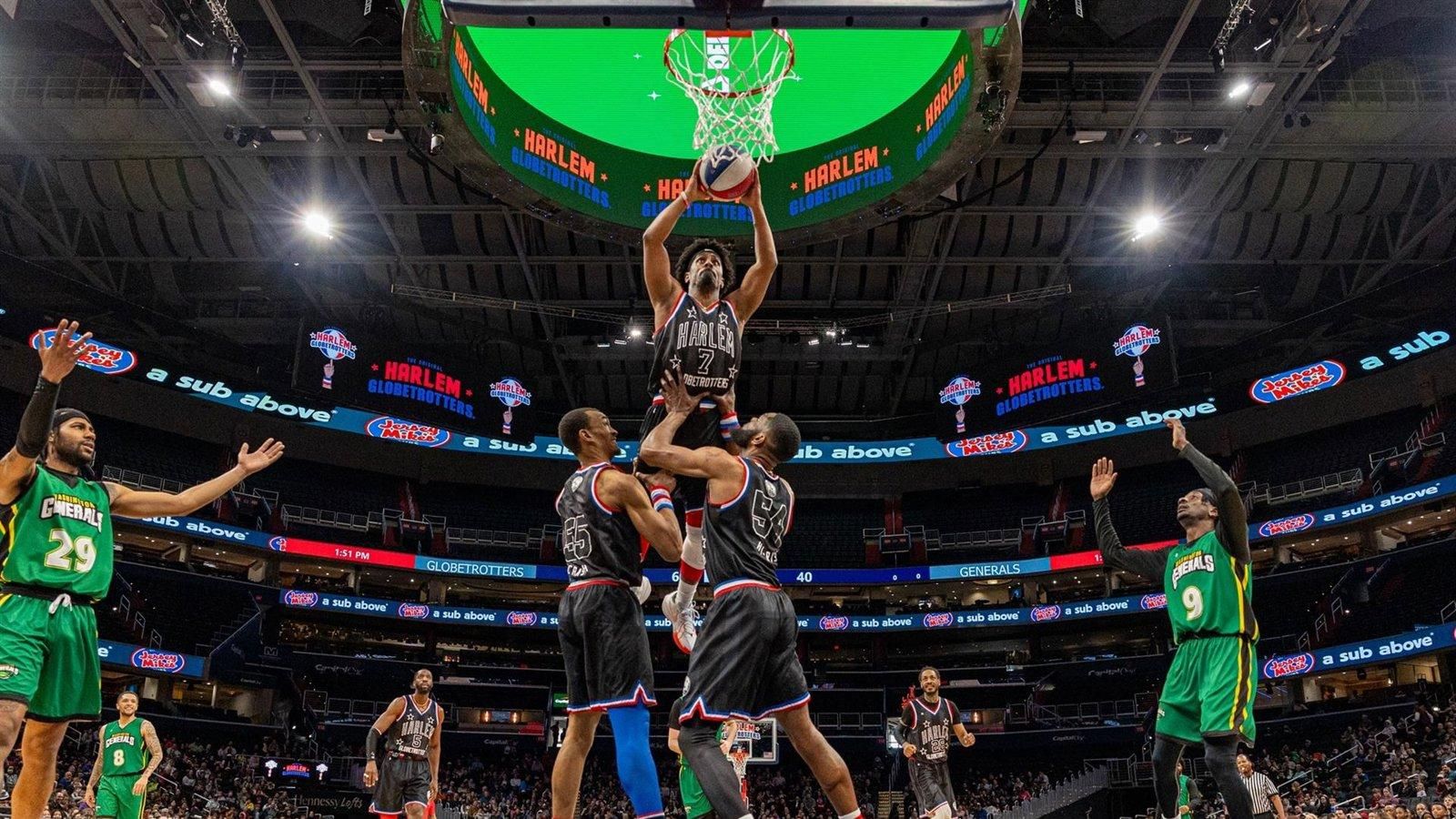 Los Harlem Globetrotters actuarán el 19 de mayo de 2026 durante su gira centenaria