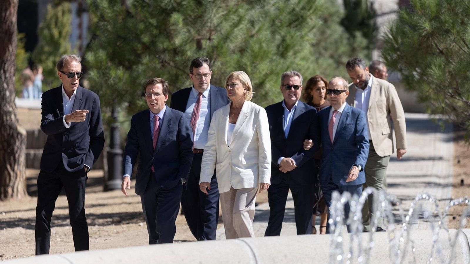 Reabren los Jardines de Sabatini tras una rehabilitación integral 