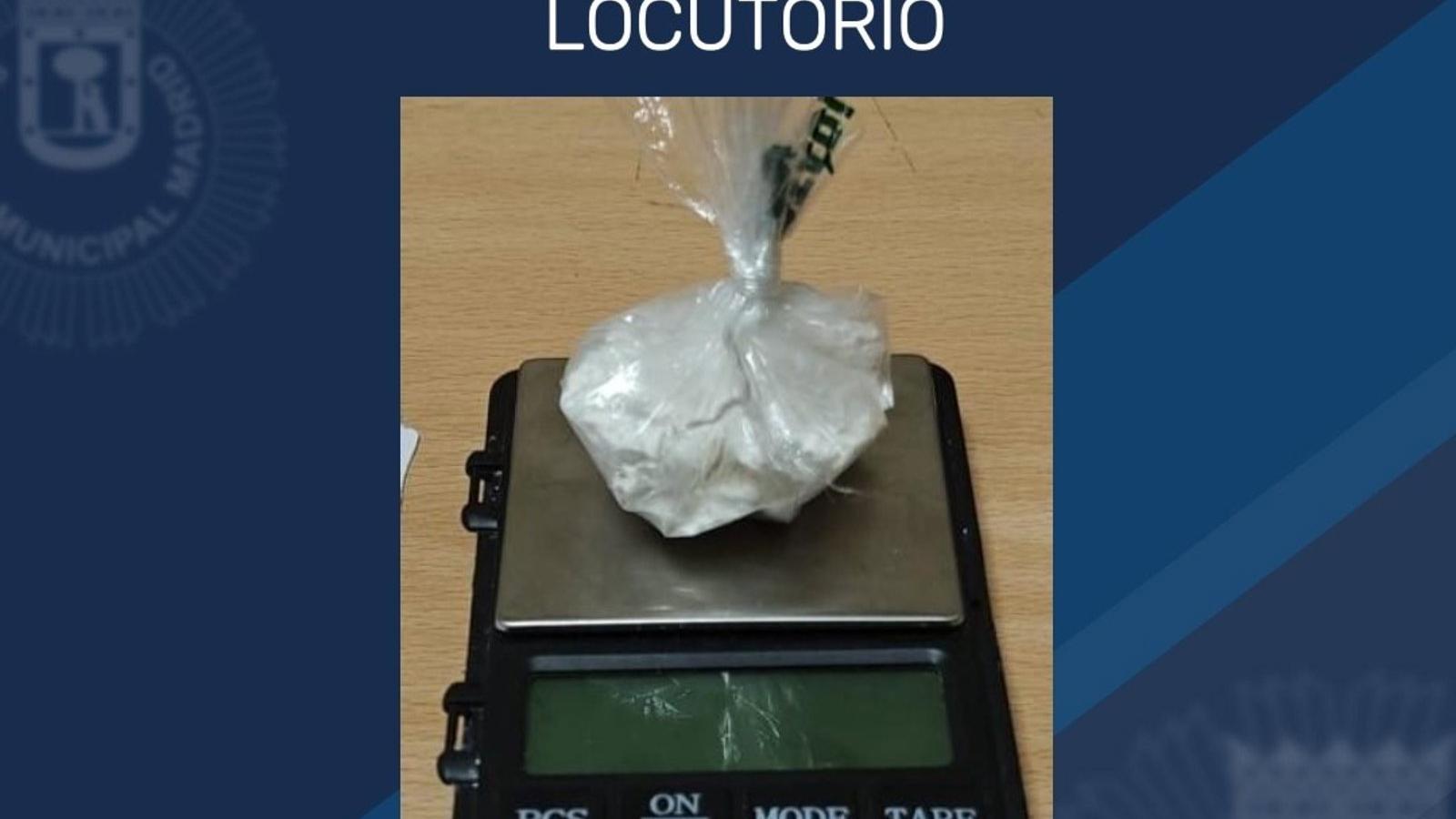 Los dueños de un locutorio de Ciudad Lineal detenidos por posesión de cocaína