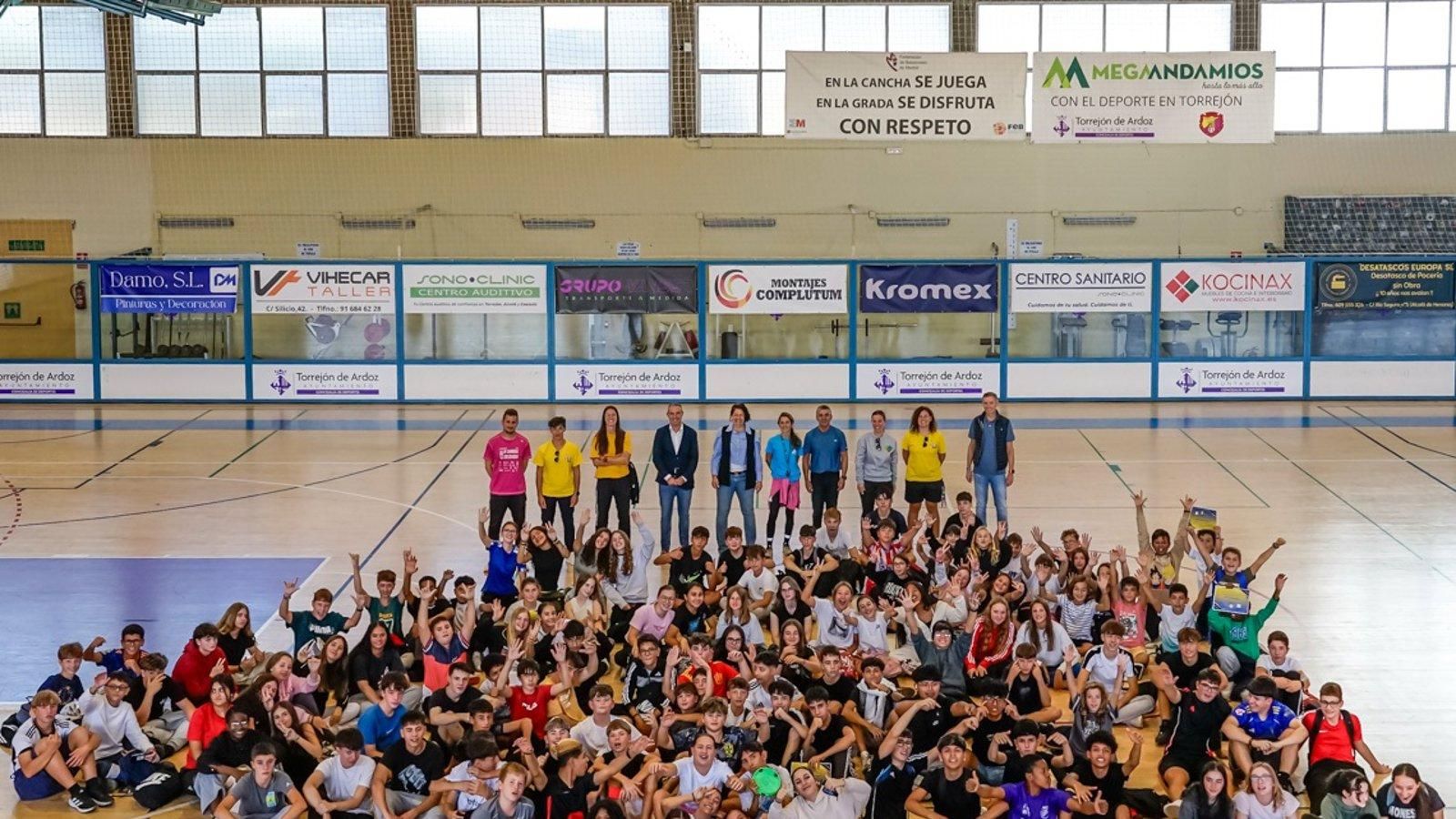 Cerca de 300 estudiantes participan en el IV Campeonato Intercentros de Torrejón de Ardoz