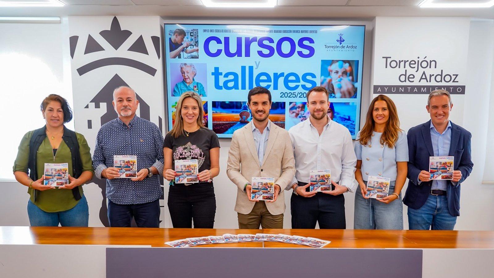 Torrejón de Ardoz lanza más de 20.000 plazas para cursos de empleo, cultura y deportes