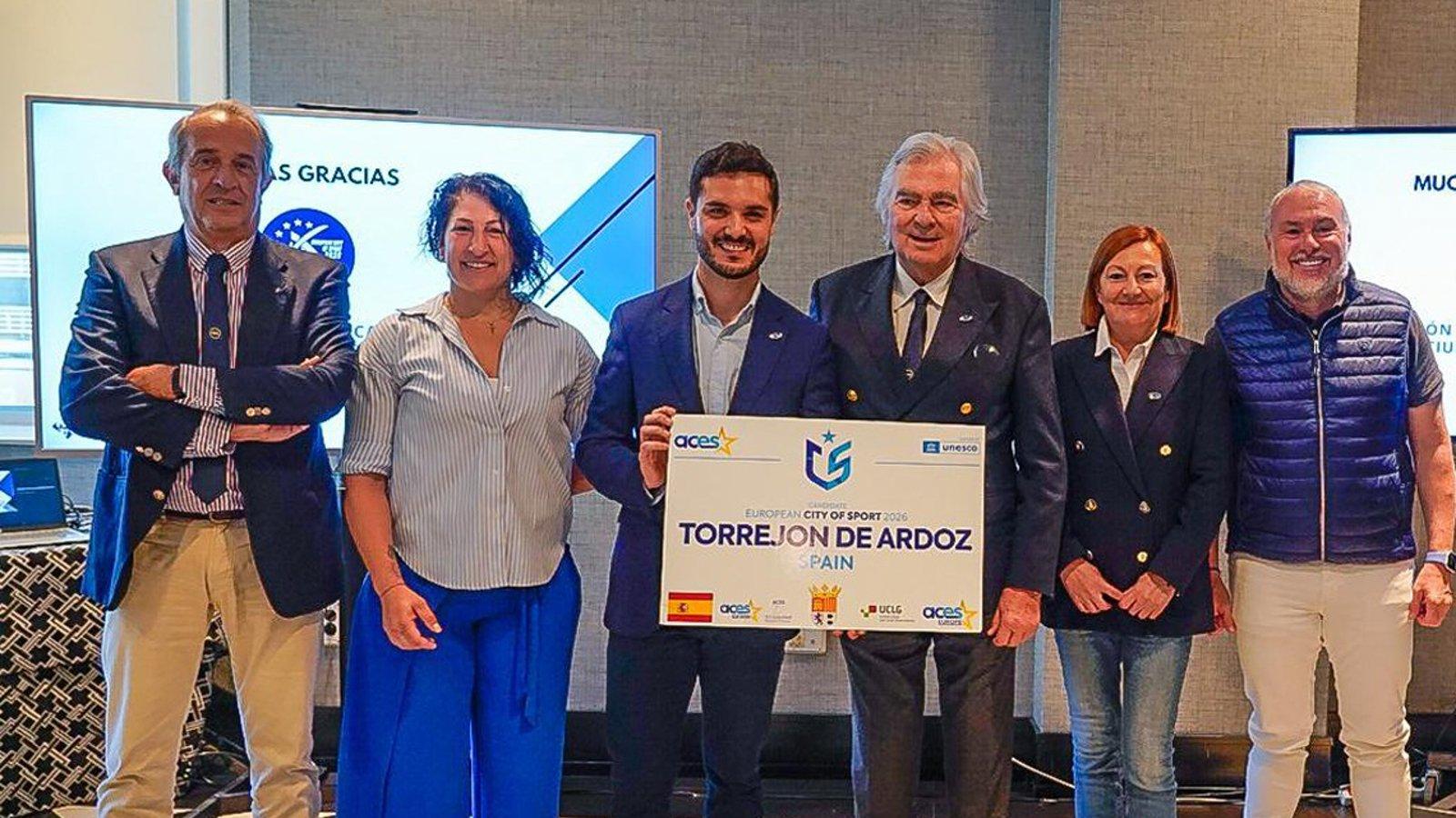 Torrejón de Ardoz será la 'Ciudad Europea del Deporte 2026'