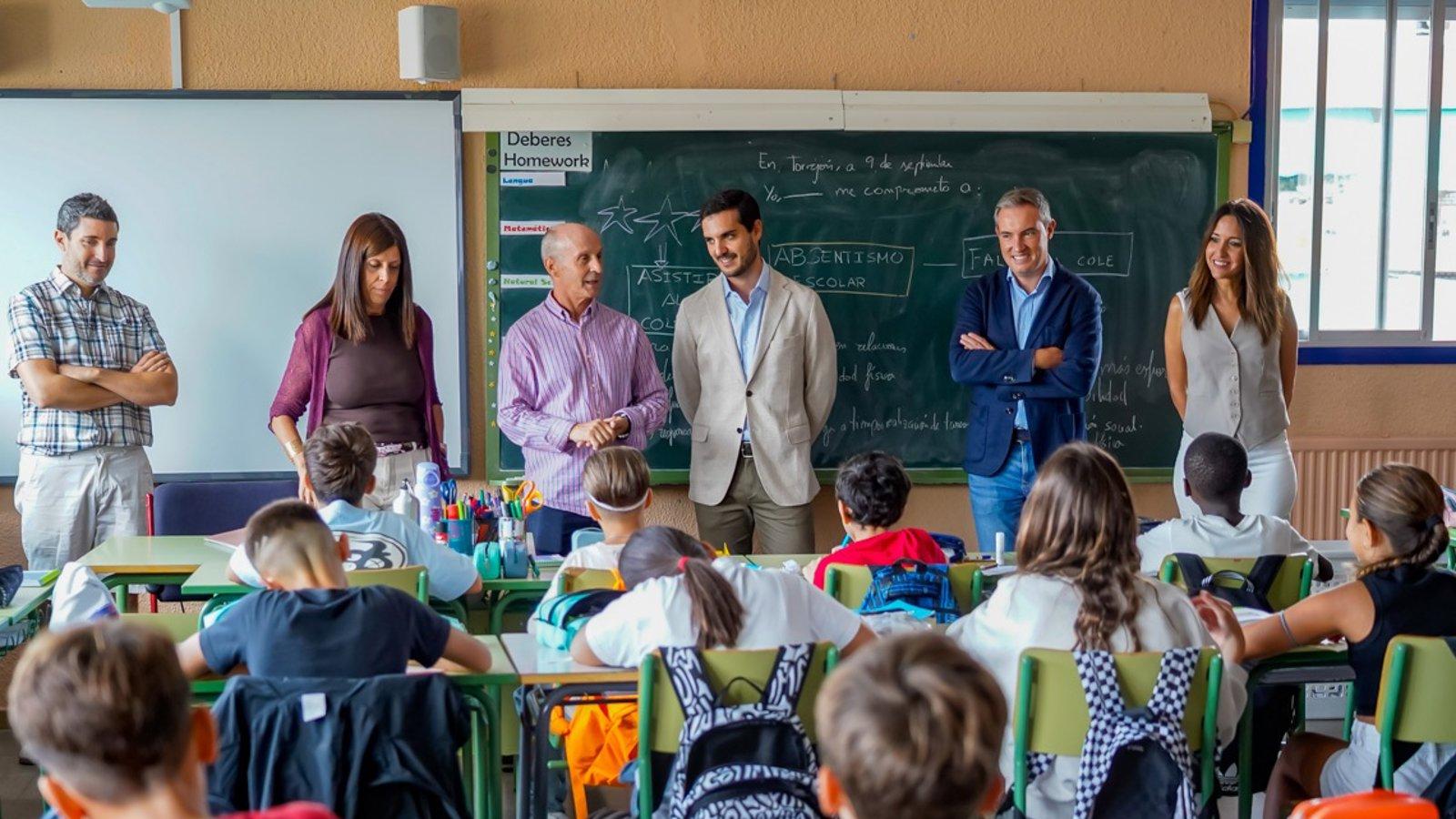 El curso escolar de Torrejón de Ardoz comienza con normalidad para 25.000 alumnos