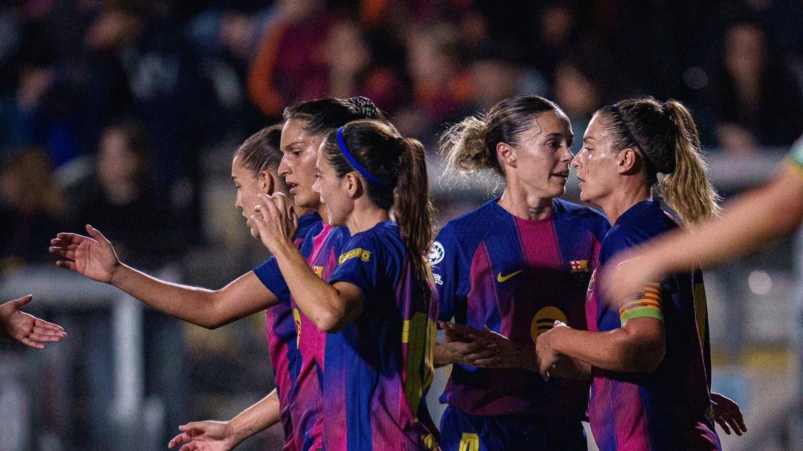 El Barça Femení se impone con contundencia en Roma