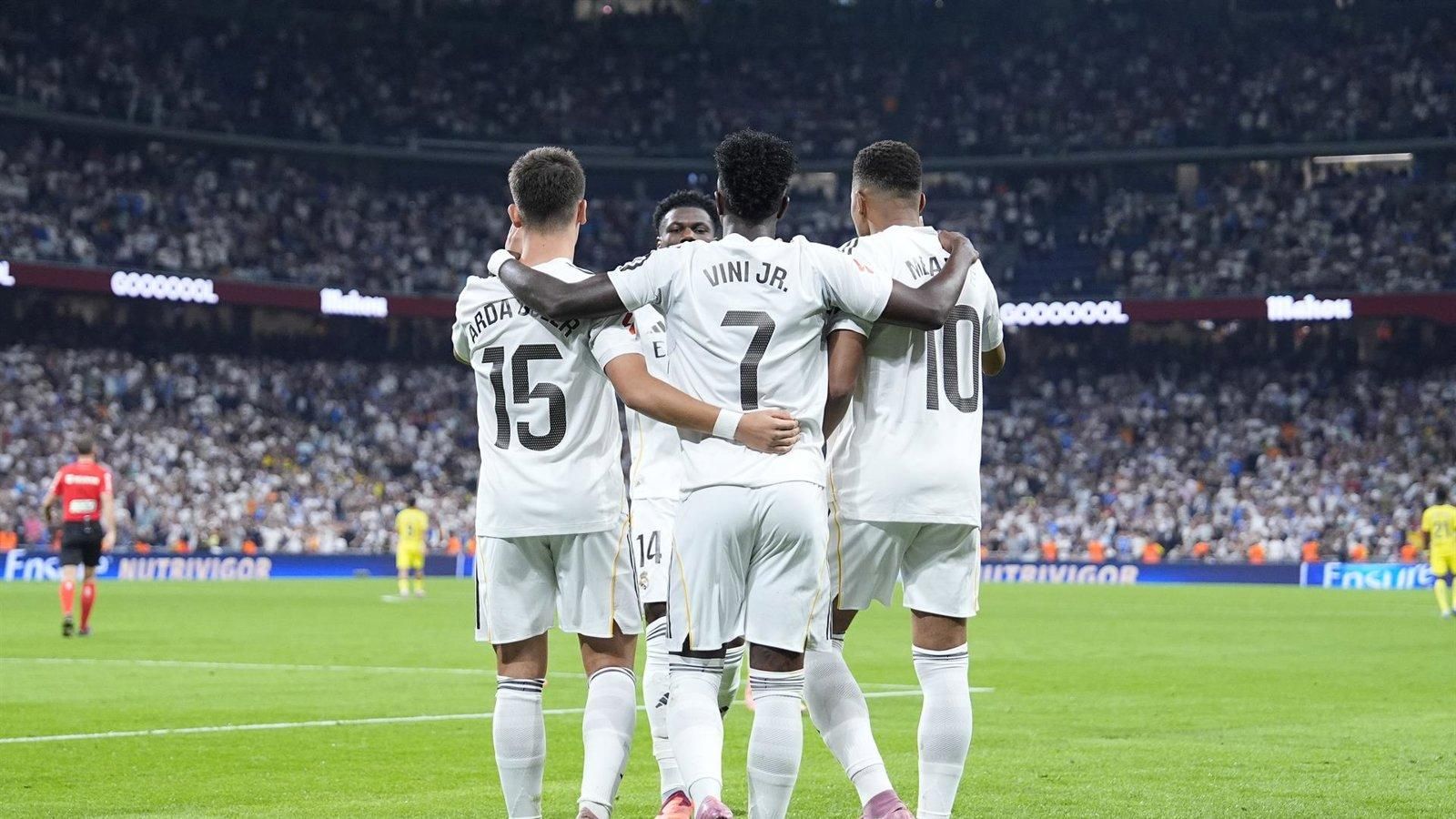 Victoria del Real Madrid sobre el Villarreal con un 3-1 en el marcador