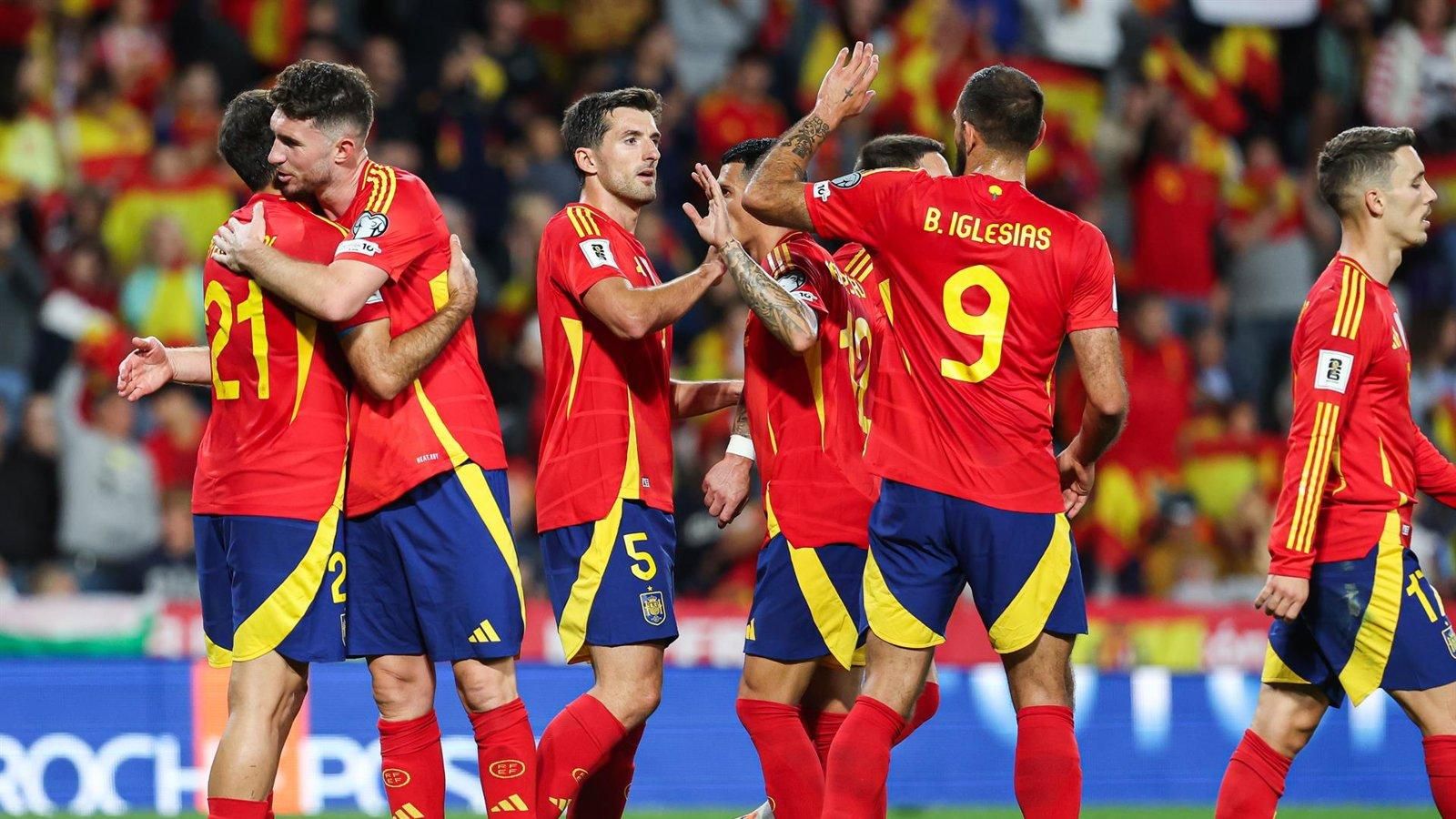 La selección española impulsa la audiencia de La 1 con 3,7 millones de espectadores