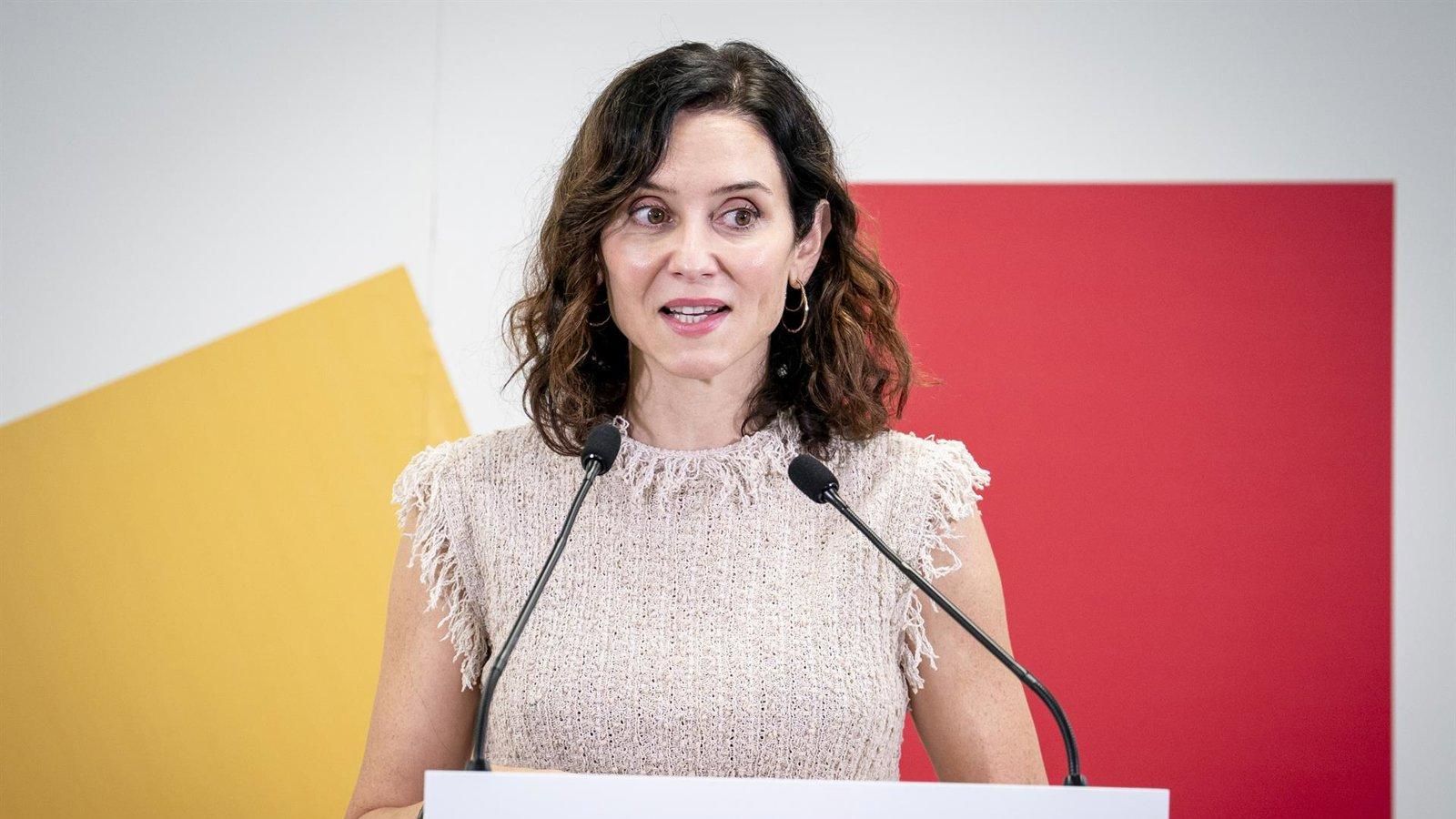 Ayuso anuncia un nodo de Industria e Innovación en Defensa, Seguridad y Tecnologías Duales