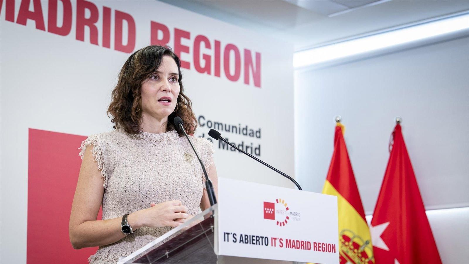 Ayuso arremete contra el Gobierno por “acoso” y “corrupción institucional”