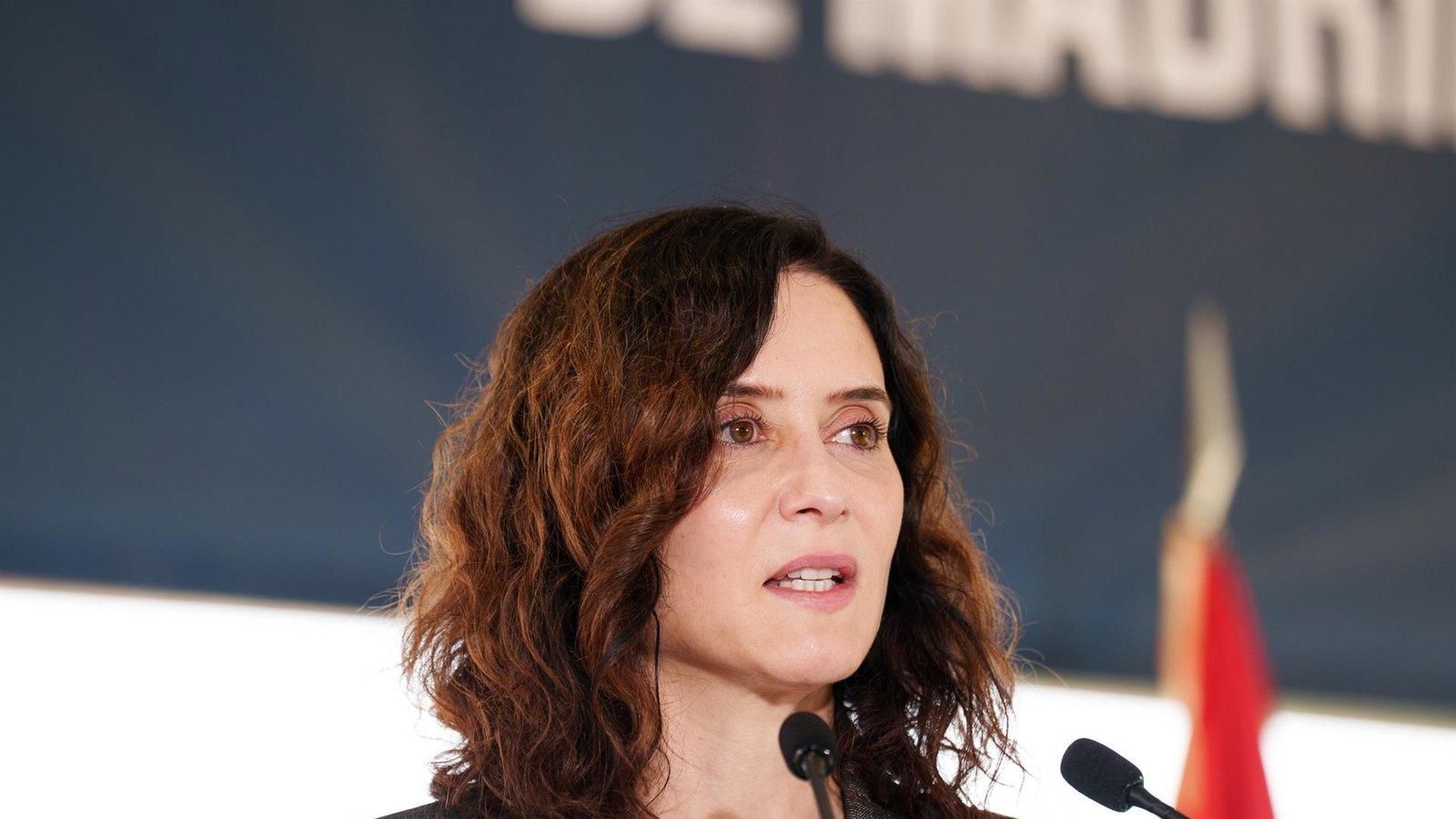 Ayuso asegura que las obras del circuito de F1 avanzan “más rápido de lo esperado”