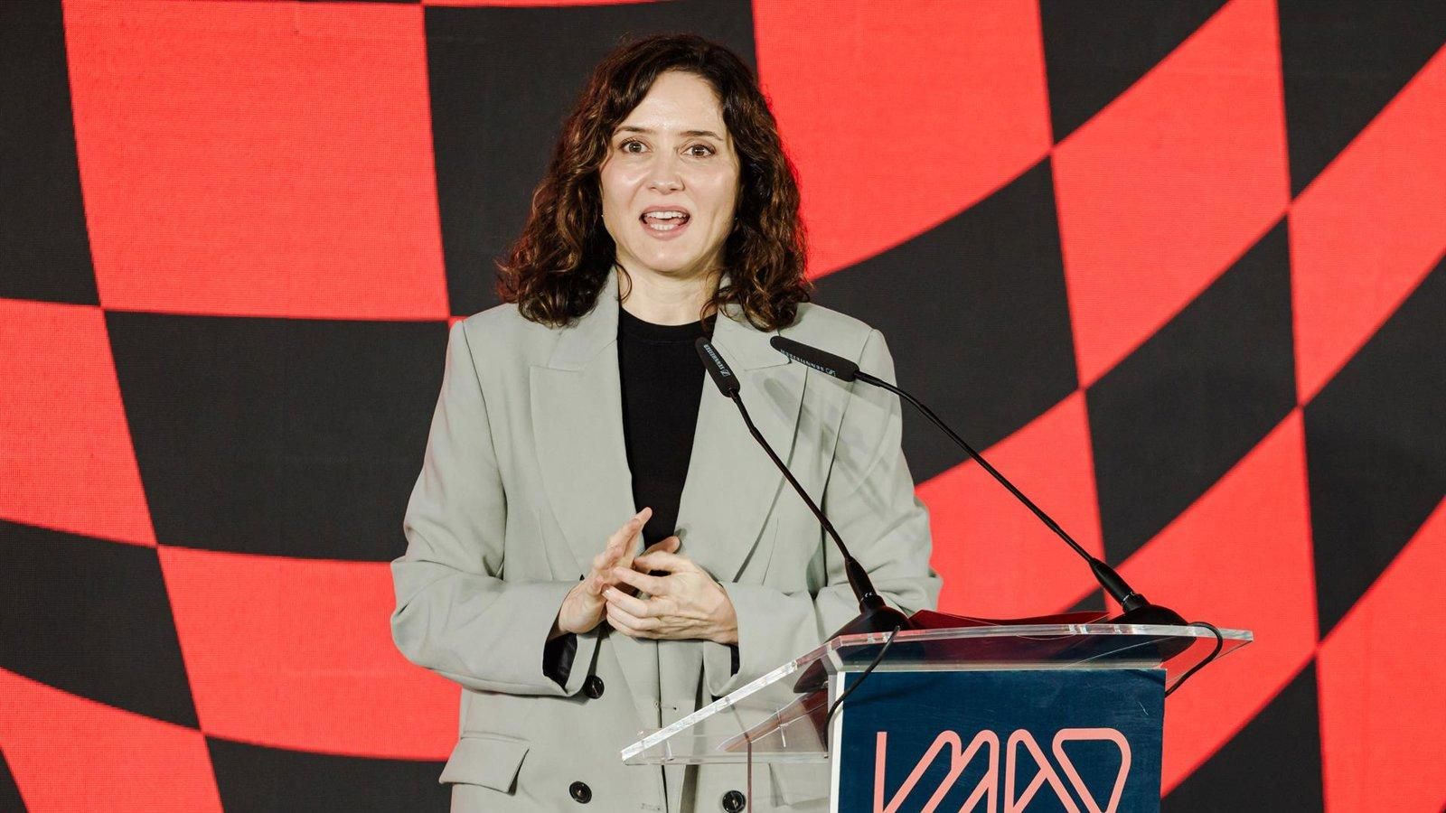 Ayuso viaja a Texas para atraer inversiones y preparar el futuro Gran Premio de Fórmula 1