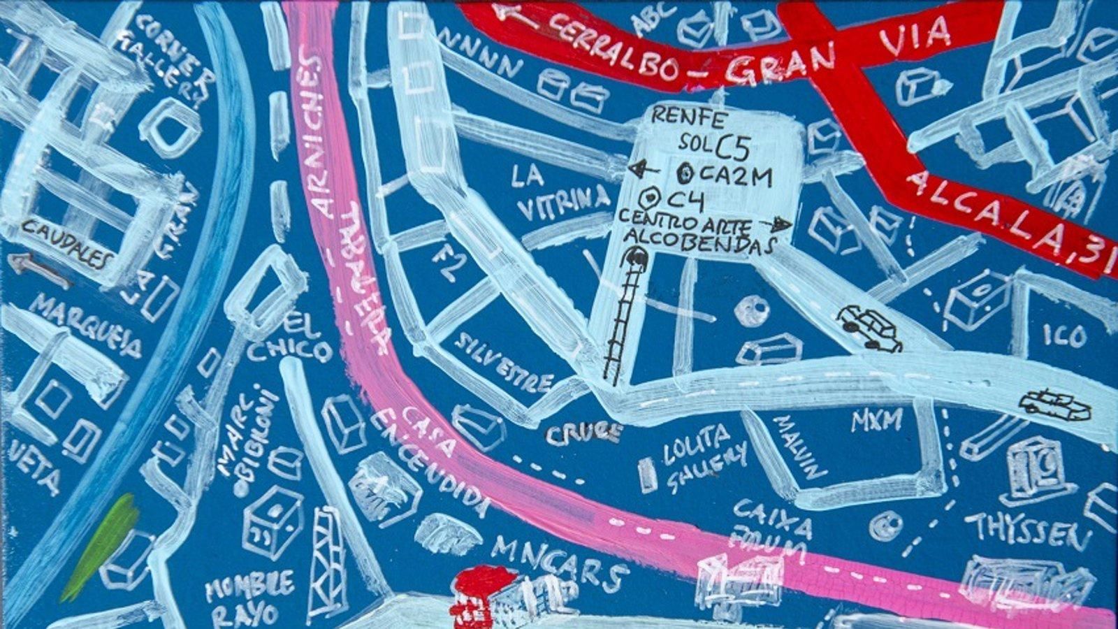 CentroCentro inaugura temporada con las exposiciones 'Estratos' y 'Cromos de artista' hasta el 24 de abril