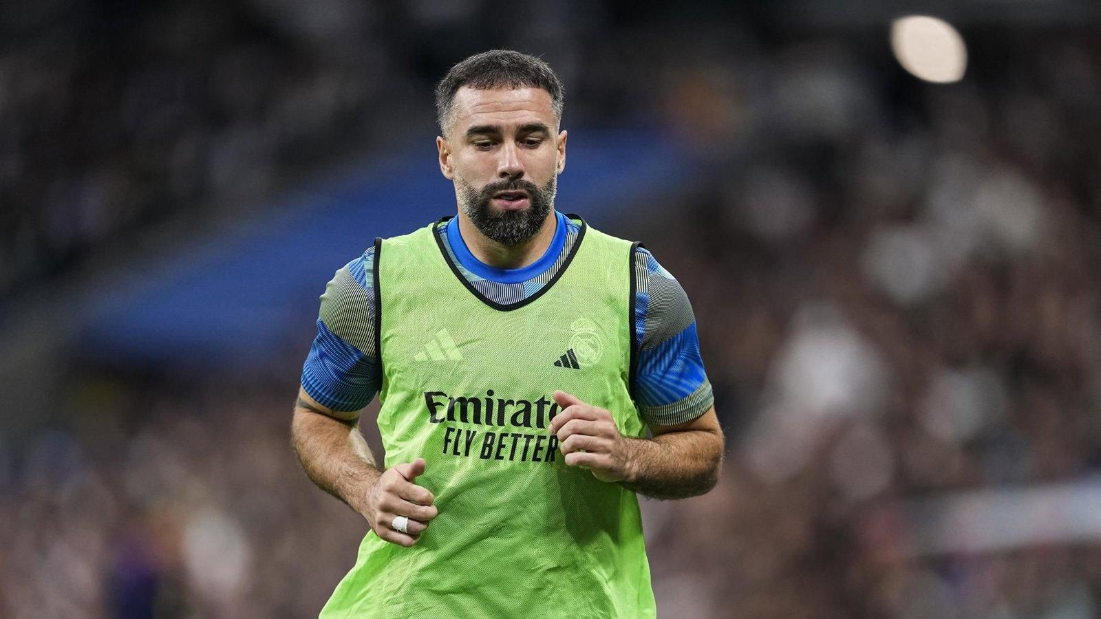 Dani Carvajal será operado de la rodilla derecha y no volvería a jugar hasta 2026