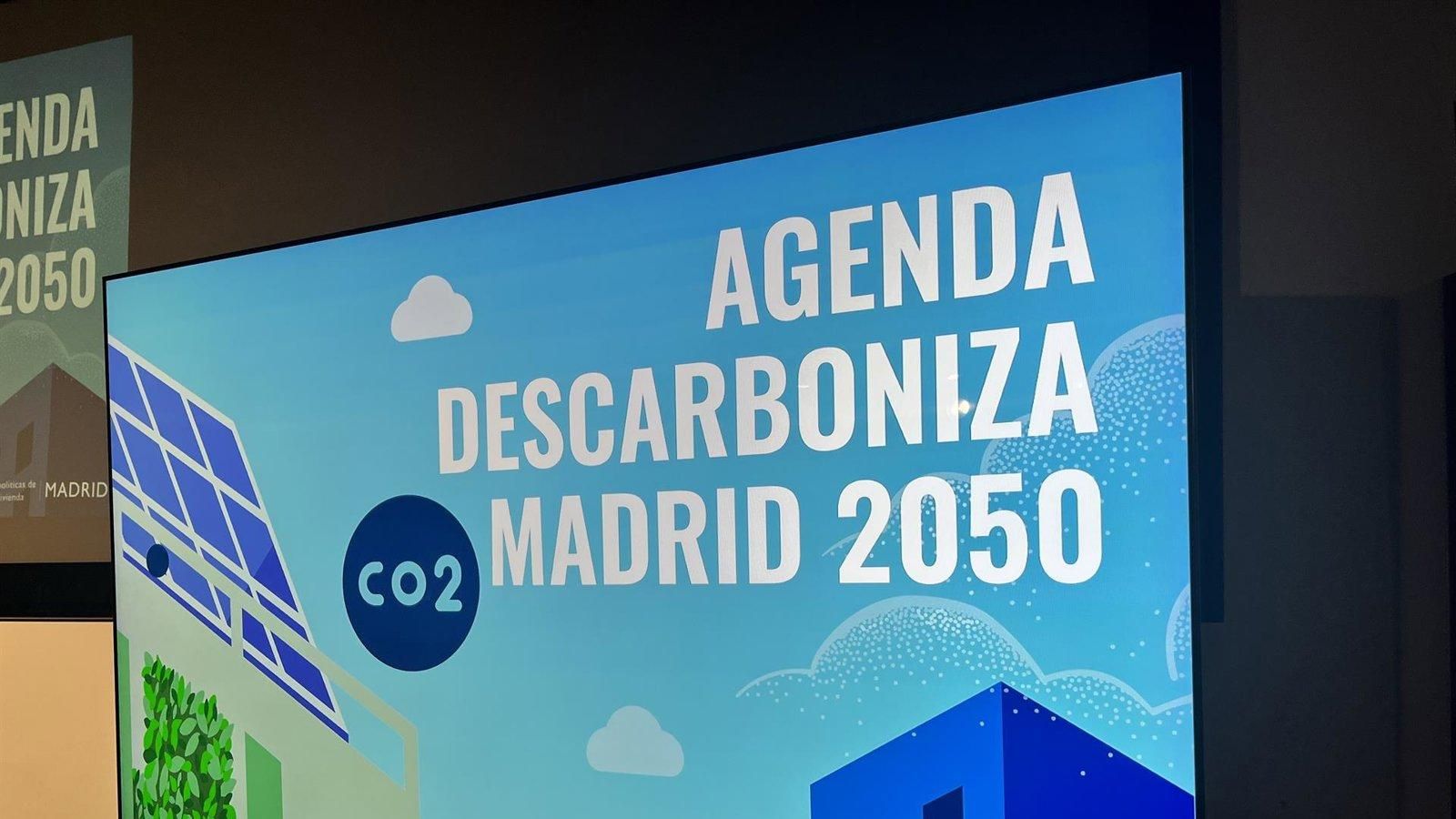 El Ayuntamiento de la capital presenta la Agenda Descarboniza Madrid 2050