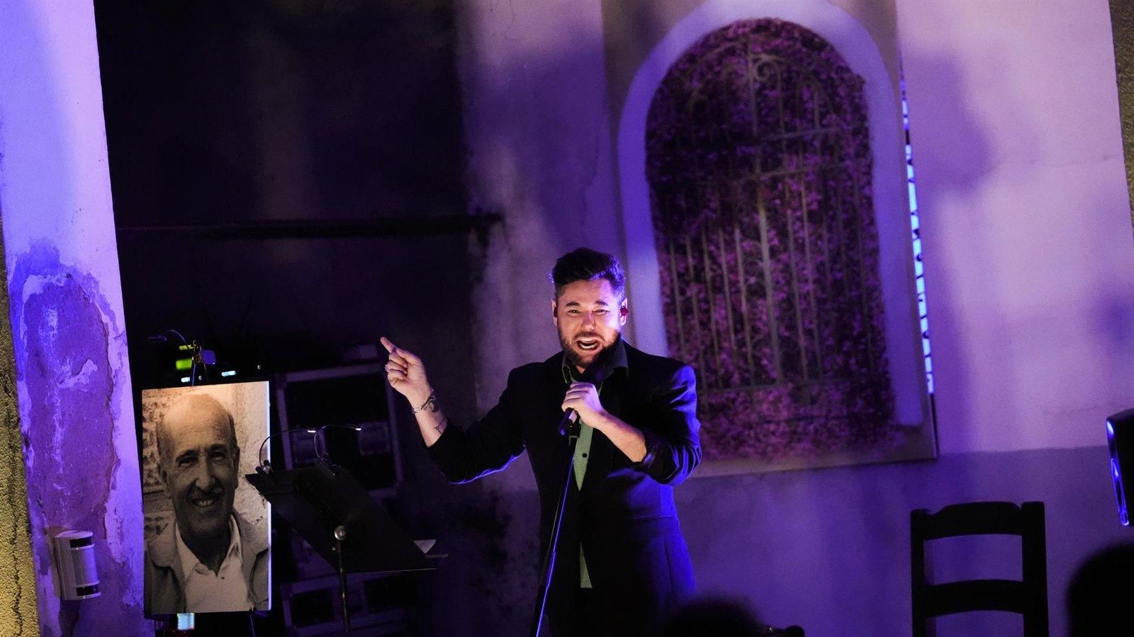 Miguel Poveda homenajea a Vicente Aleixandre con un concierto en Velintonia